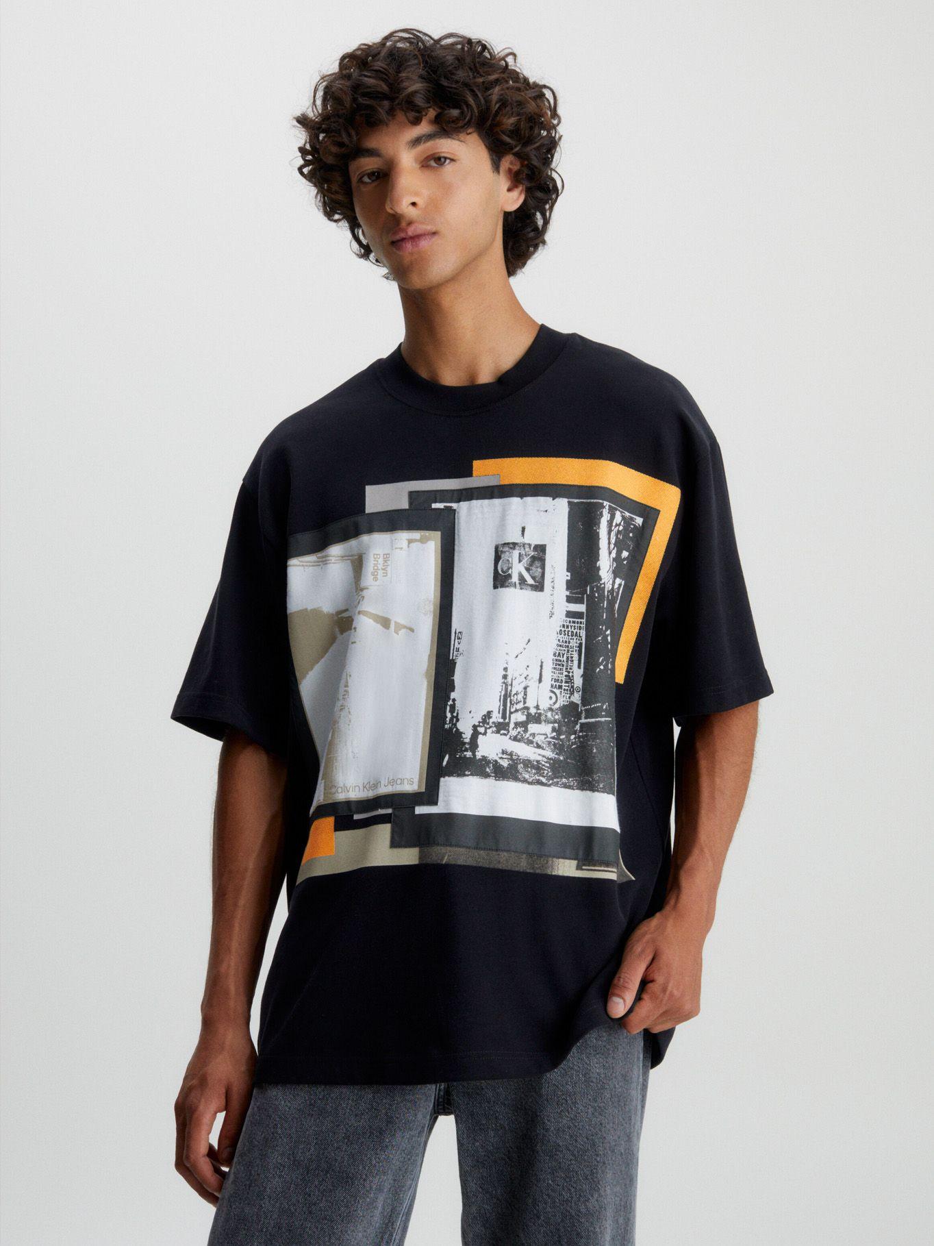 Polera Connected Layer Negro BEH Calvin Klein-0