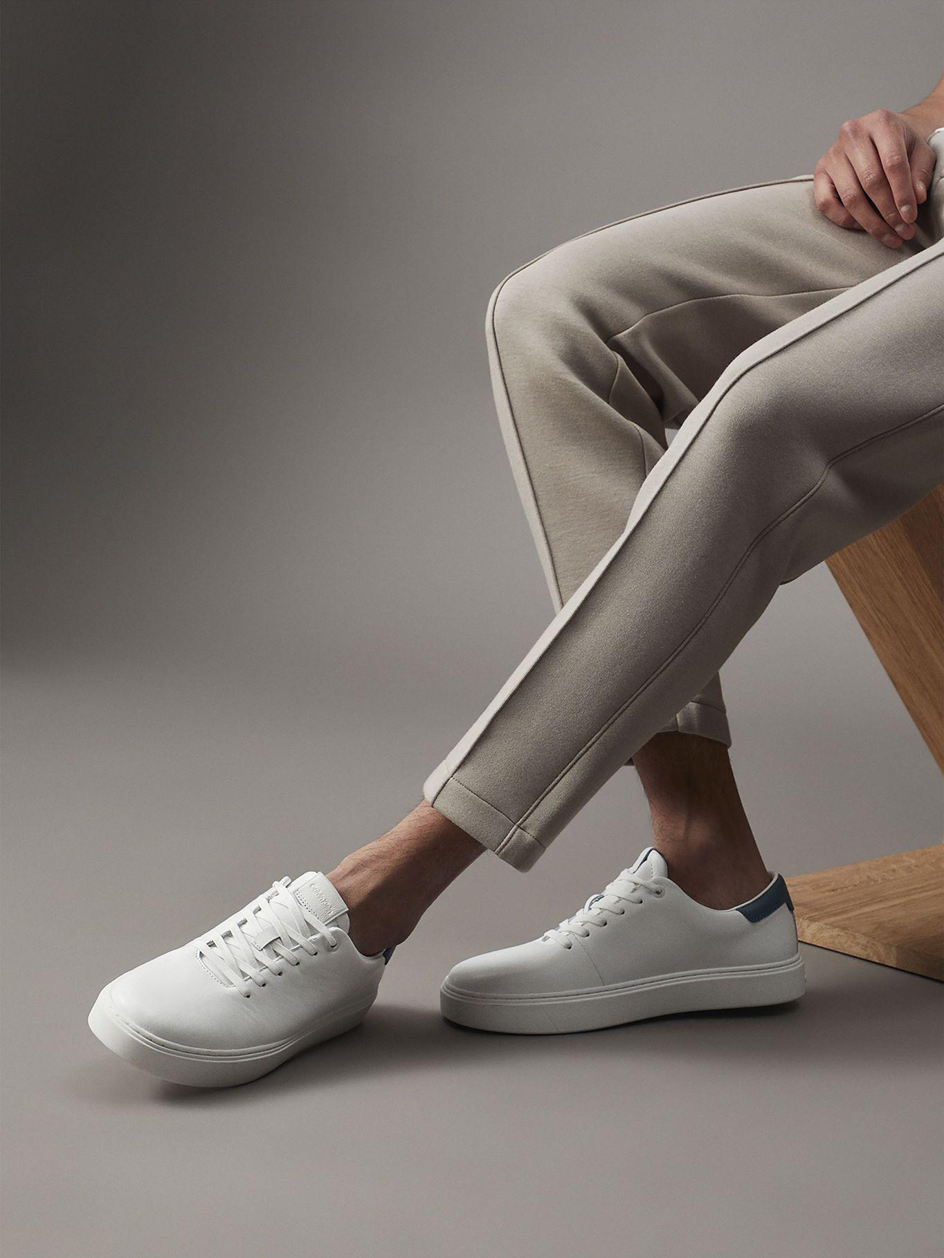 Zapatillas Low Top Lace Up Oxford Blanco Calvin Klein-5
