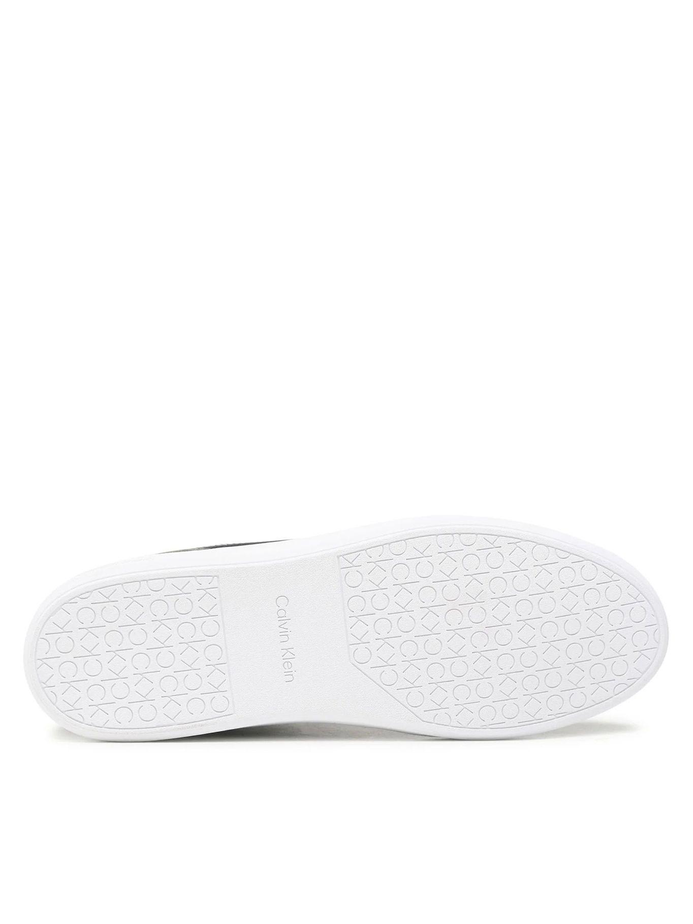 Zapatilla Low Top Lace Up Lth Mix Verde Calvin Klein-2