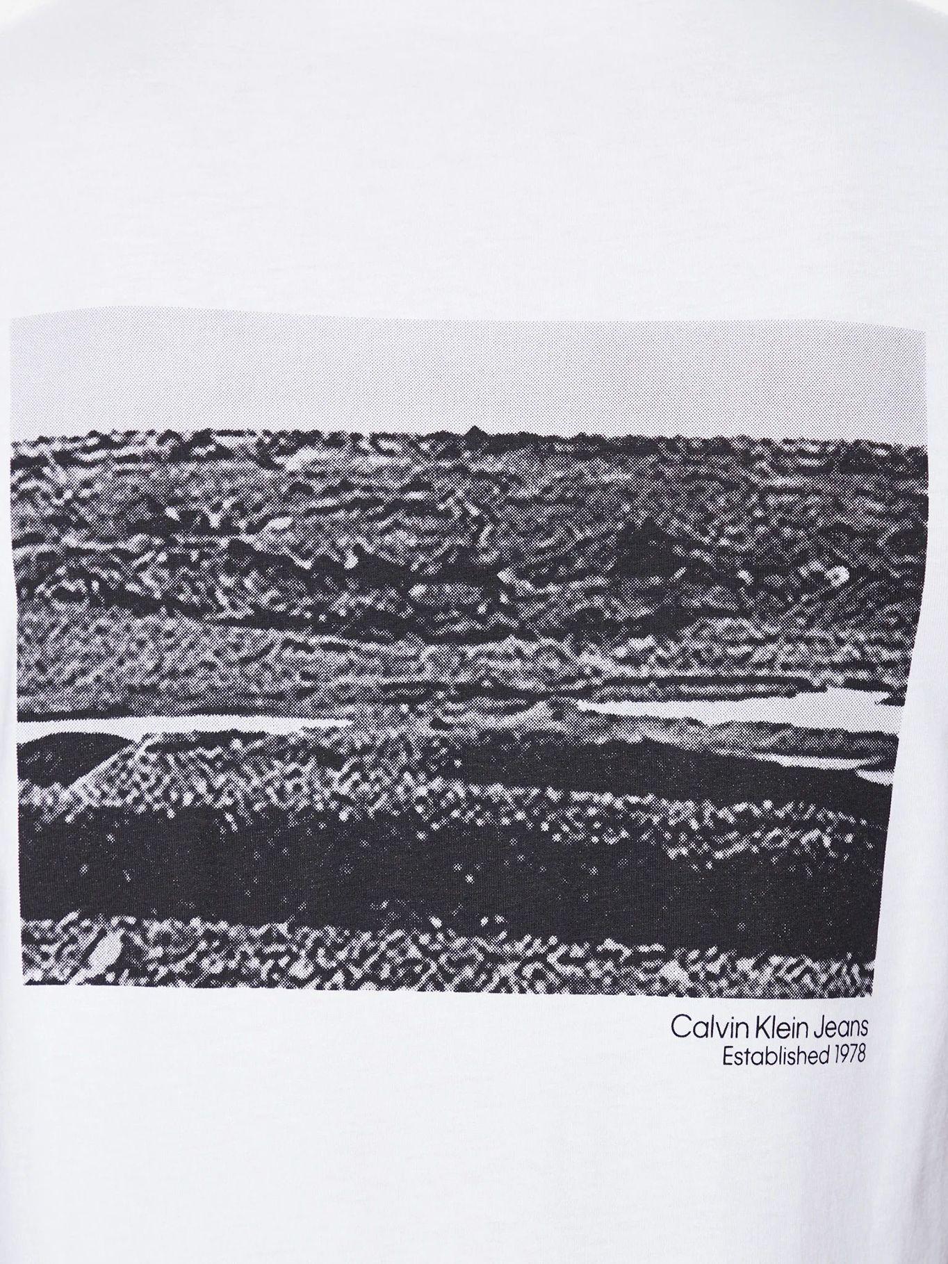 Camiseta con logo Blanco Calvin Klein J30J322863-YAF-3