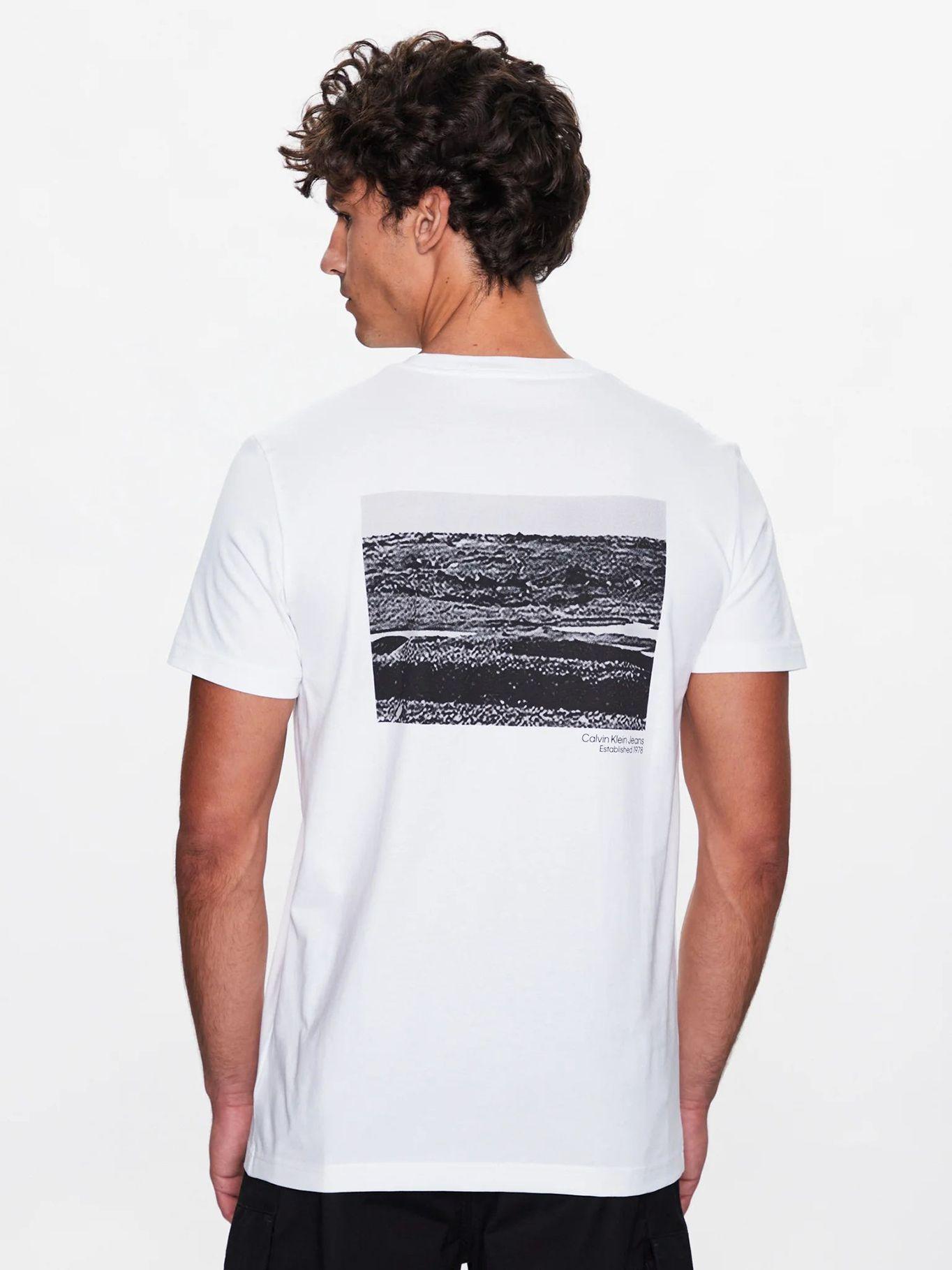 Camiseta con logo Blanco Calvin Klein J30J322863-YAF-2