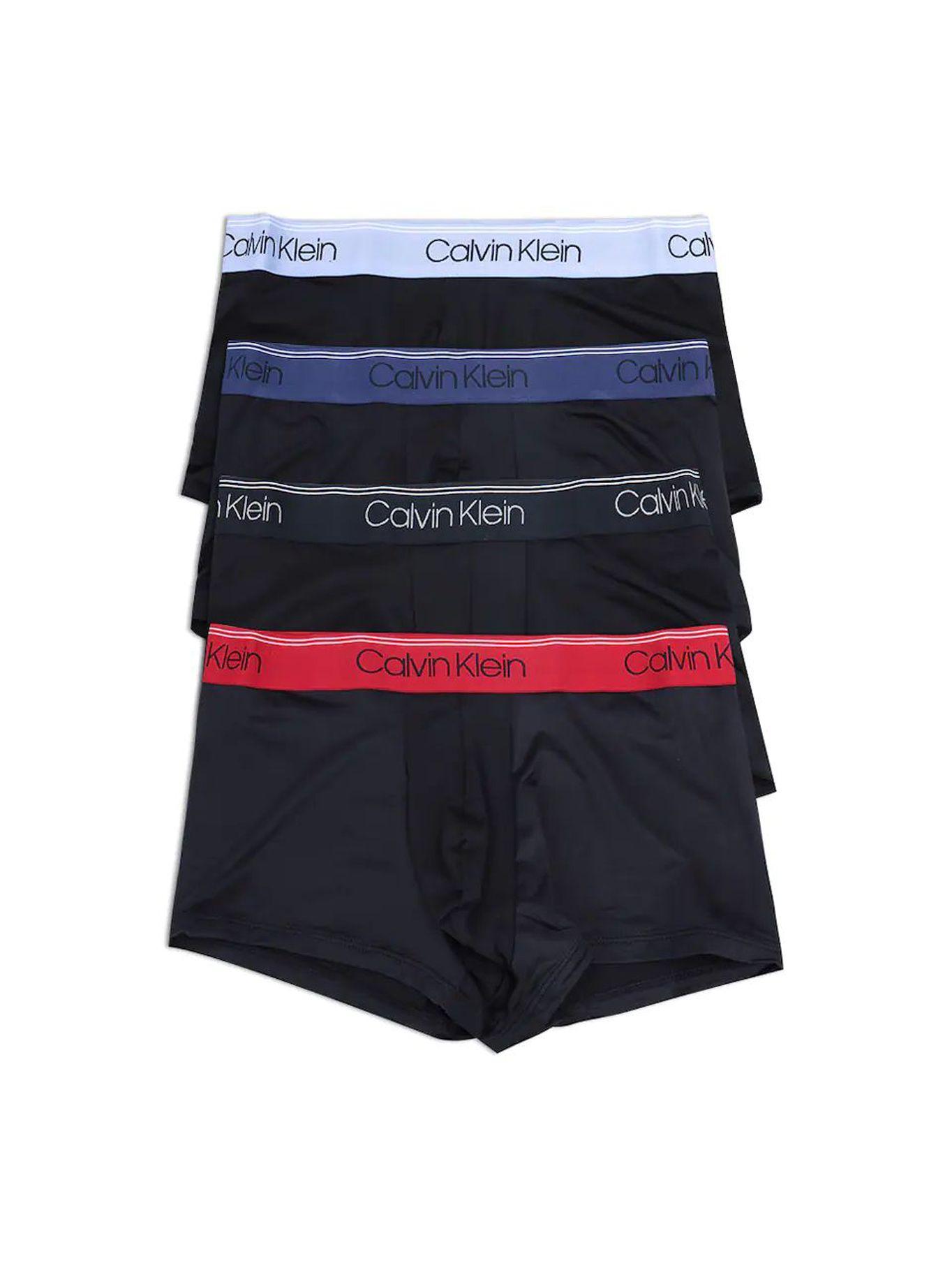 Pack 4 Boxers Cortos Micro Stretch Negro Calvin Klein-0
