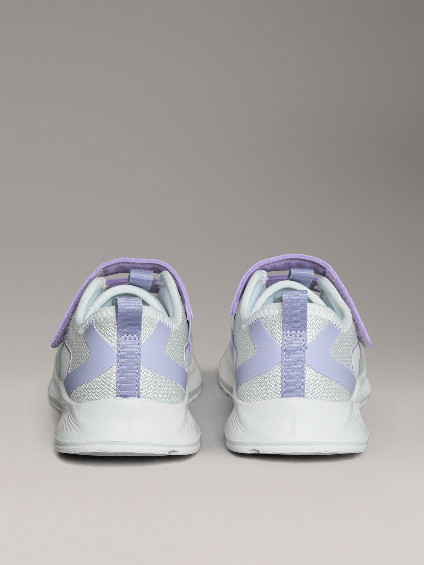 Zapatillas Niña Deportivas con Velcro Lila Calvin Klein-1