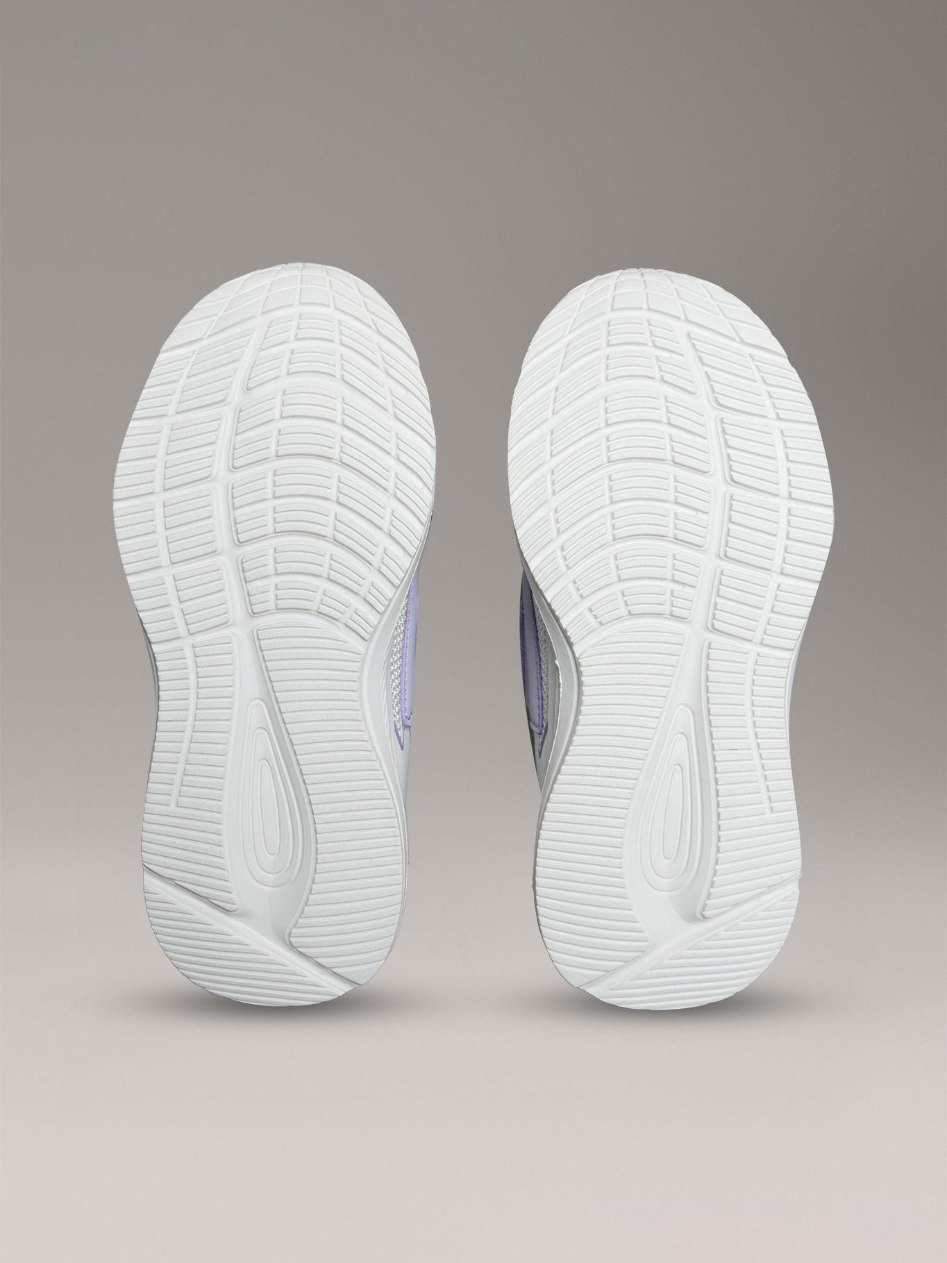 Zapatillas Niña Deportivas con Velcro Lila Calvin Klein-3