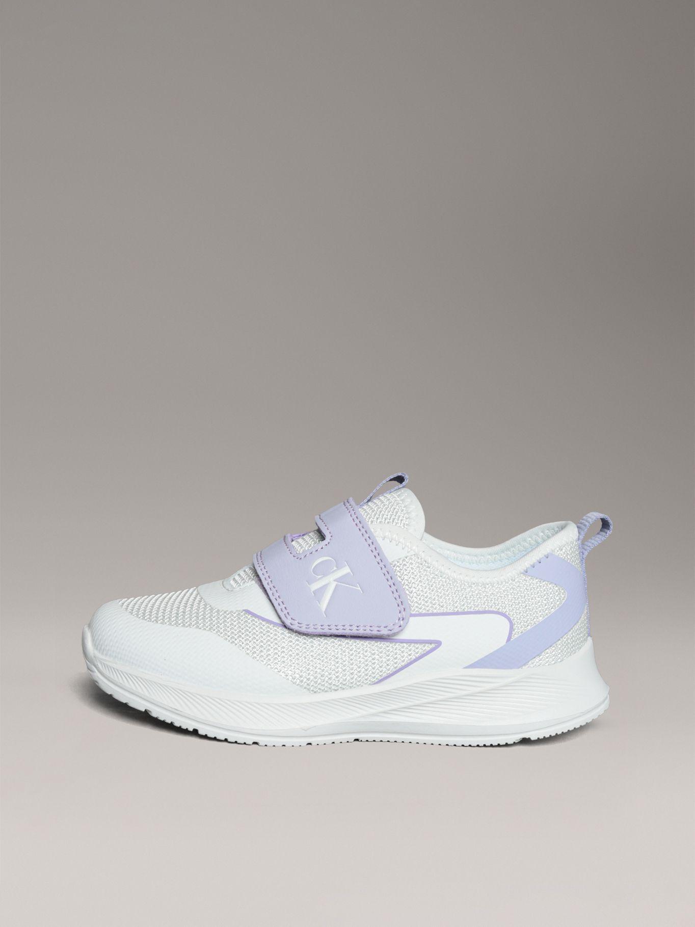 Zapatillas Niña Deportivas con Velcro Lila Calvin Klein-5