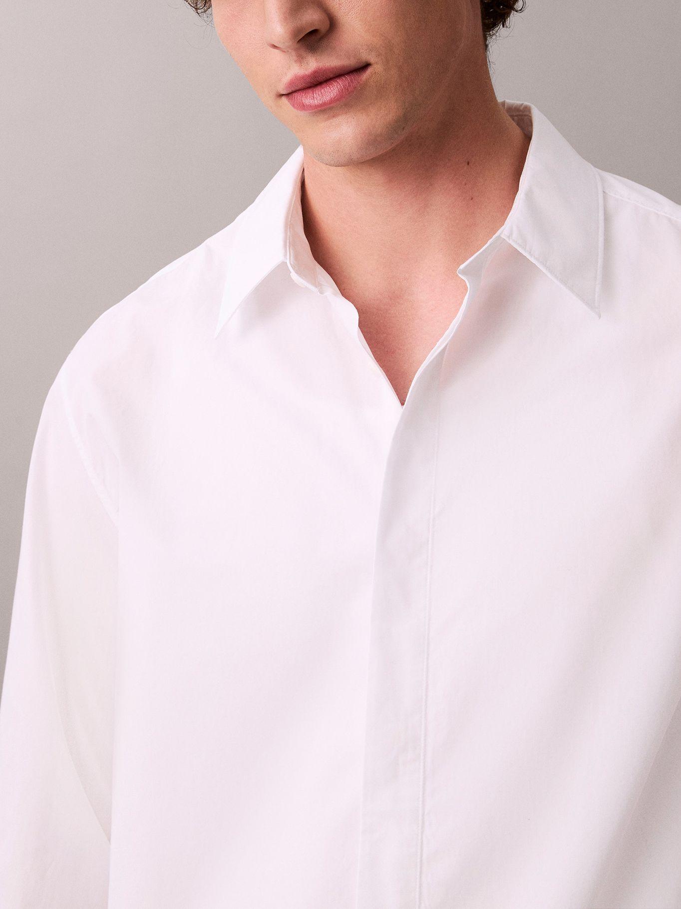 Camisa Relaxed Blanco Calvin Klein-3