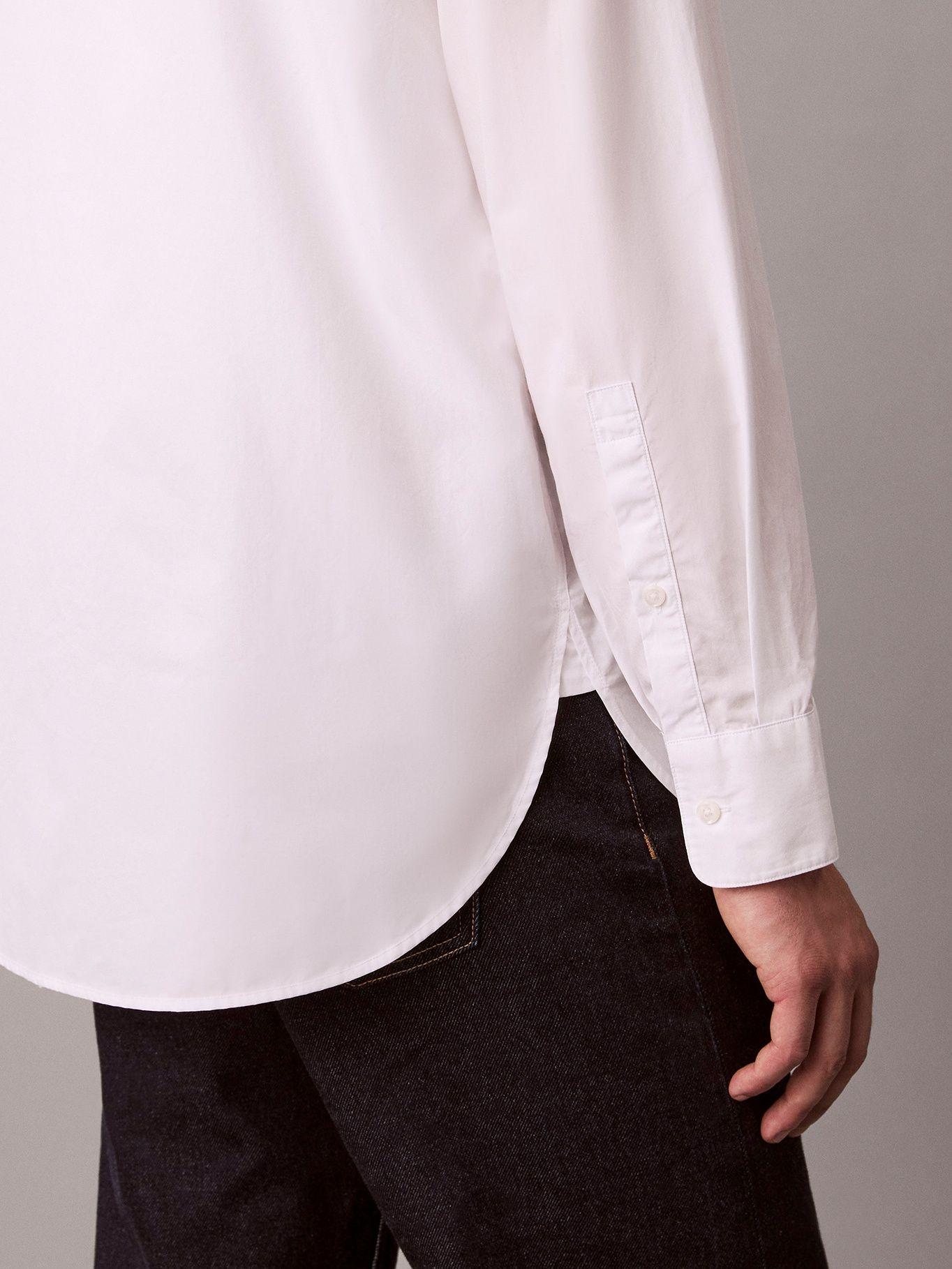 Camisa Relaxed Blanco Calvin Klein-4