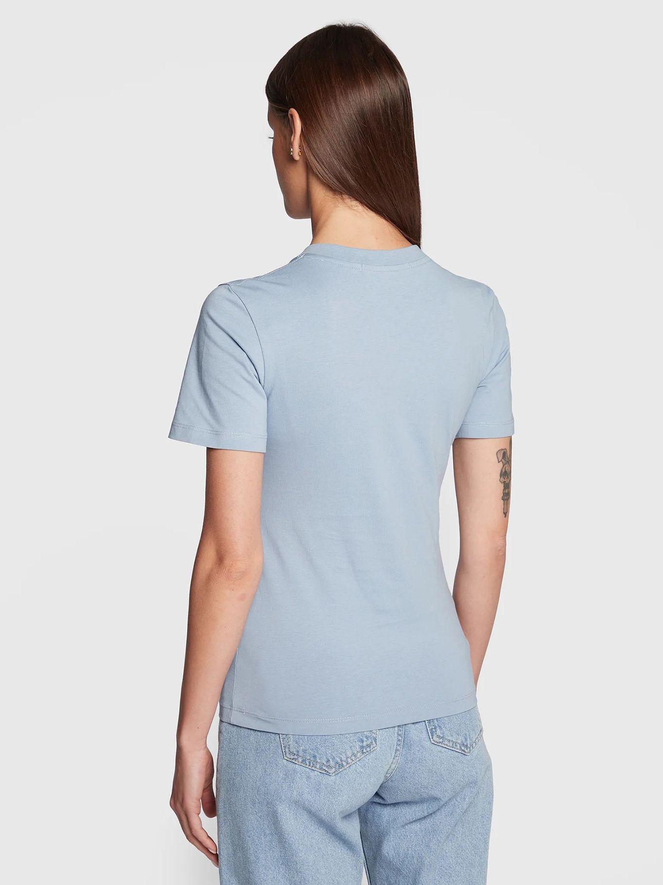 Camiseta de algodón orgánico Celeste Calvin Klein-2