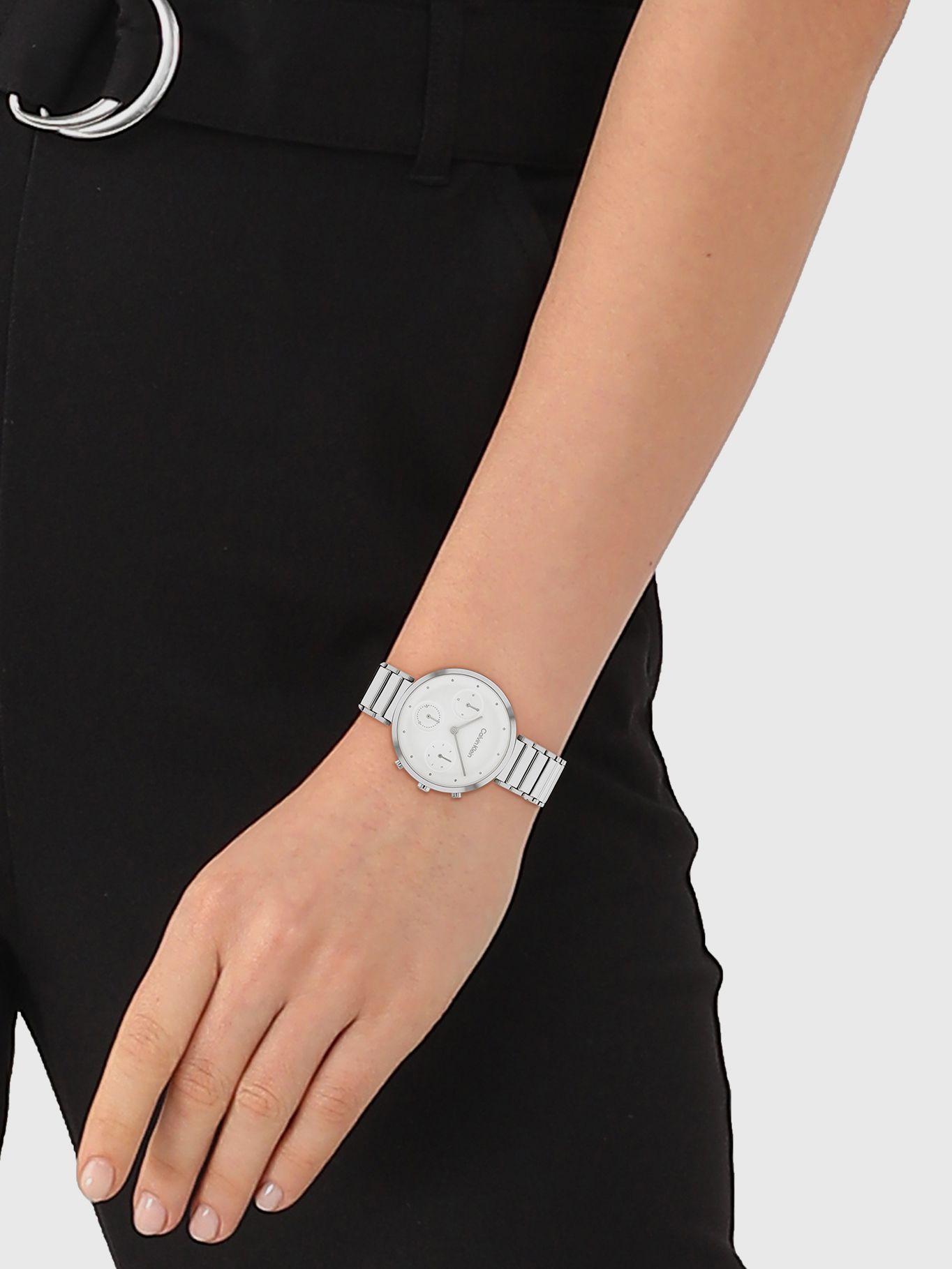Reloj Minimalistic T-Bar Plateado Calvin Klein-3