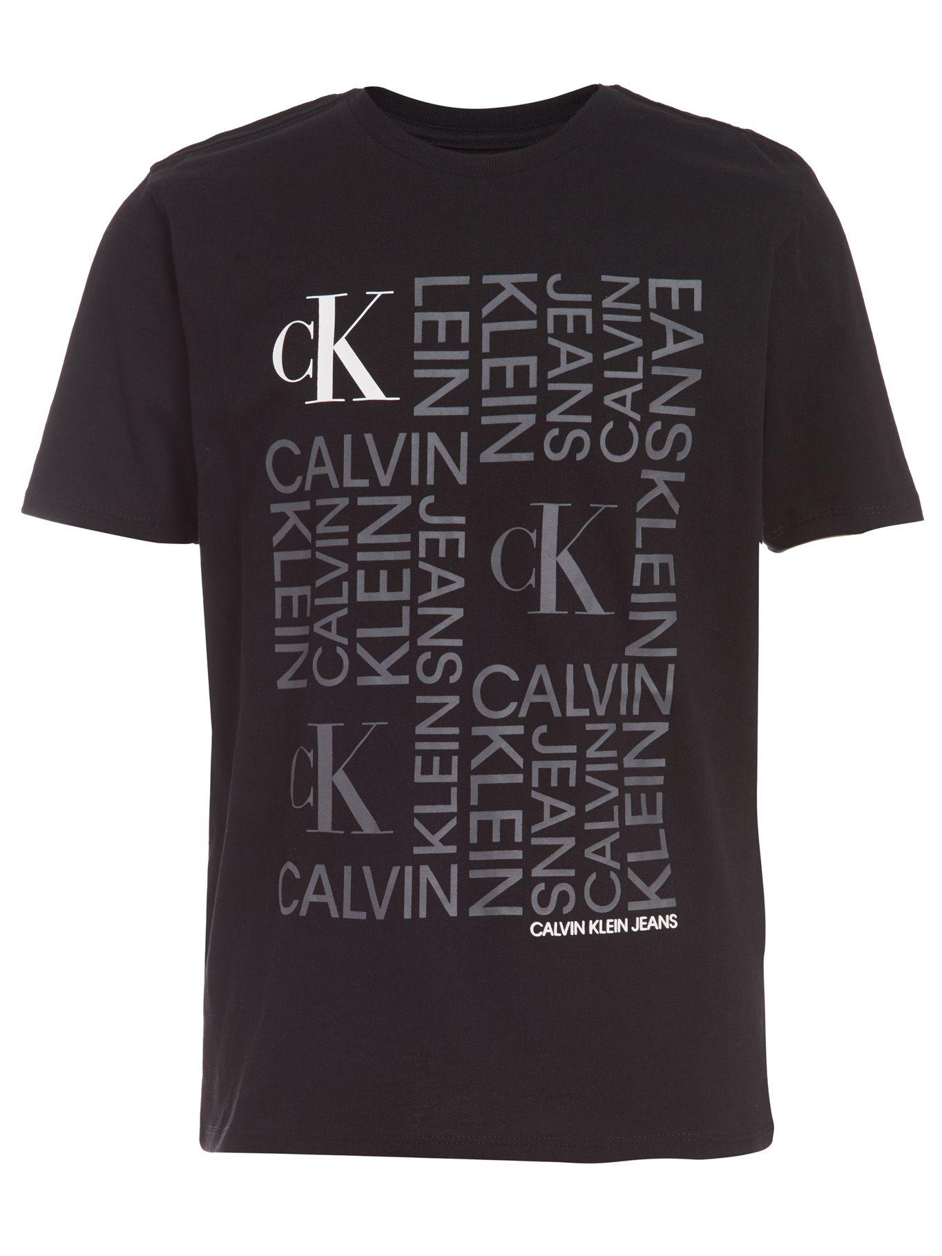 Polera Niño Ck Run On The Negro Calvin Klein-0