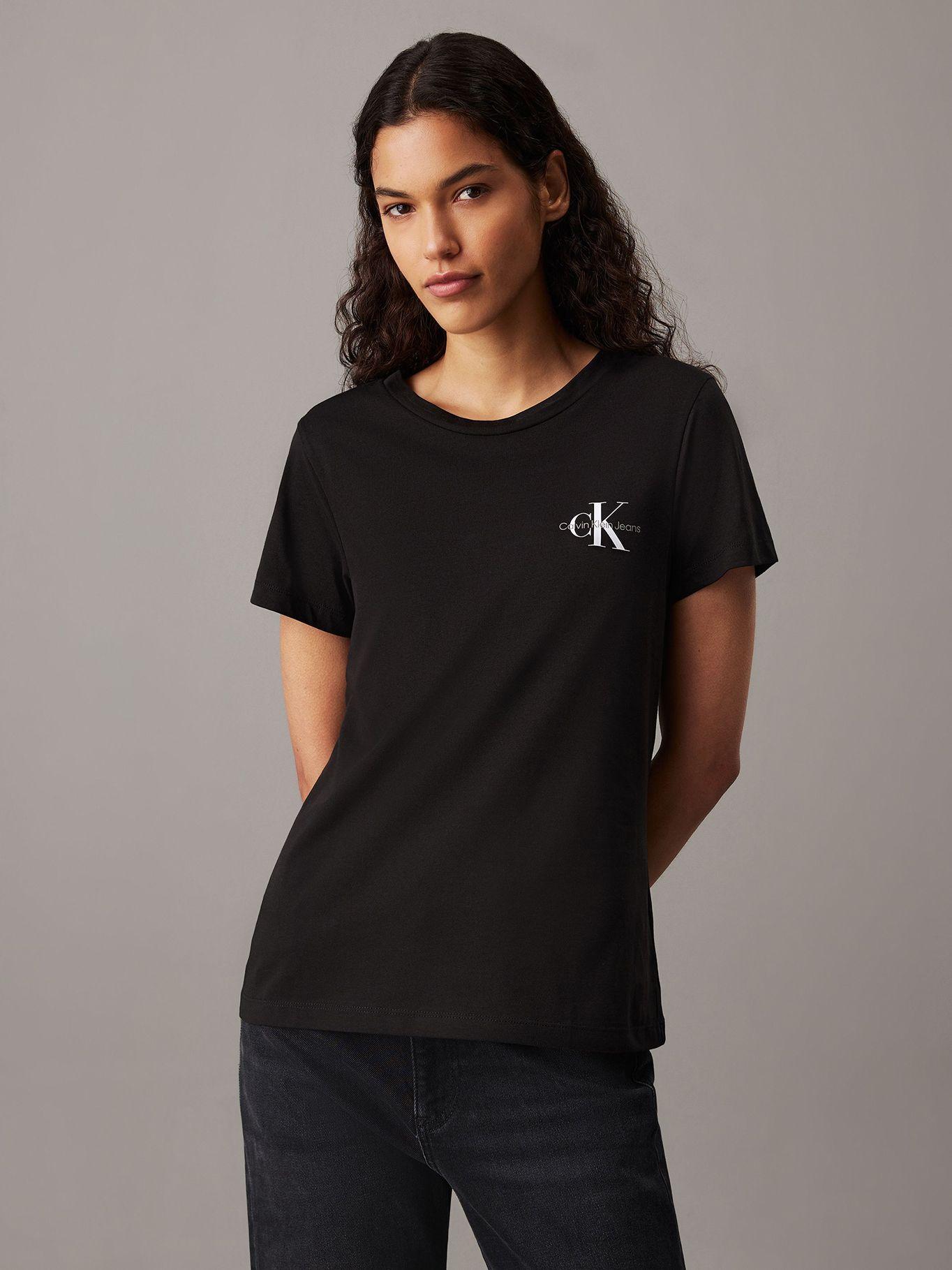 Pack 2 Poleras Monologo Slim K6 Multicolor Calvin Klein-1