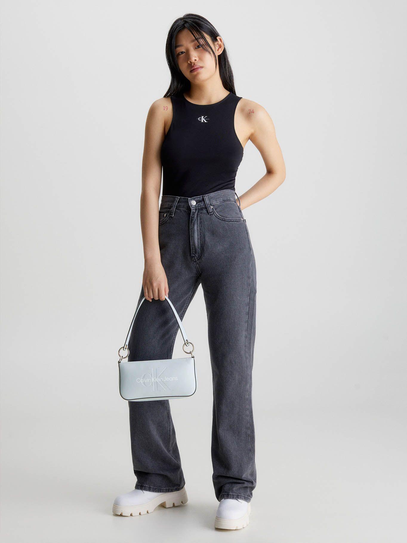 Bolso de hombro Blanco Calvin Klein-1