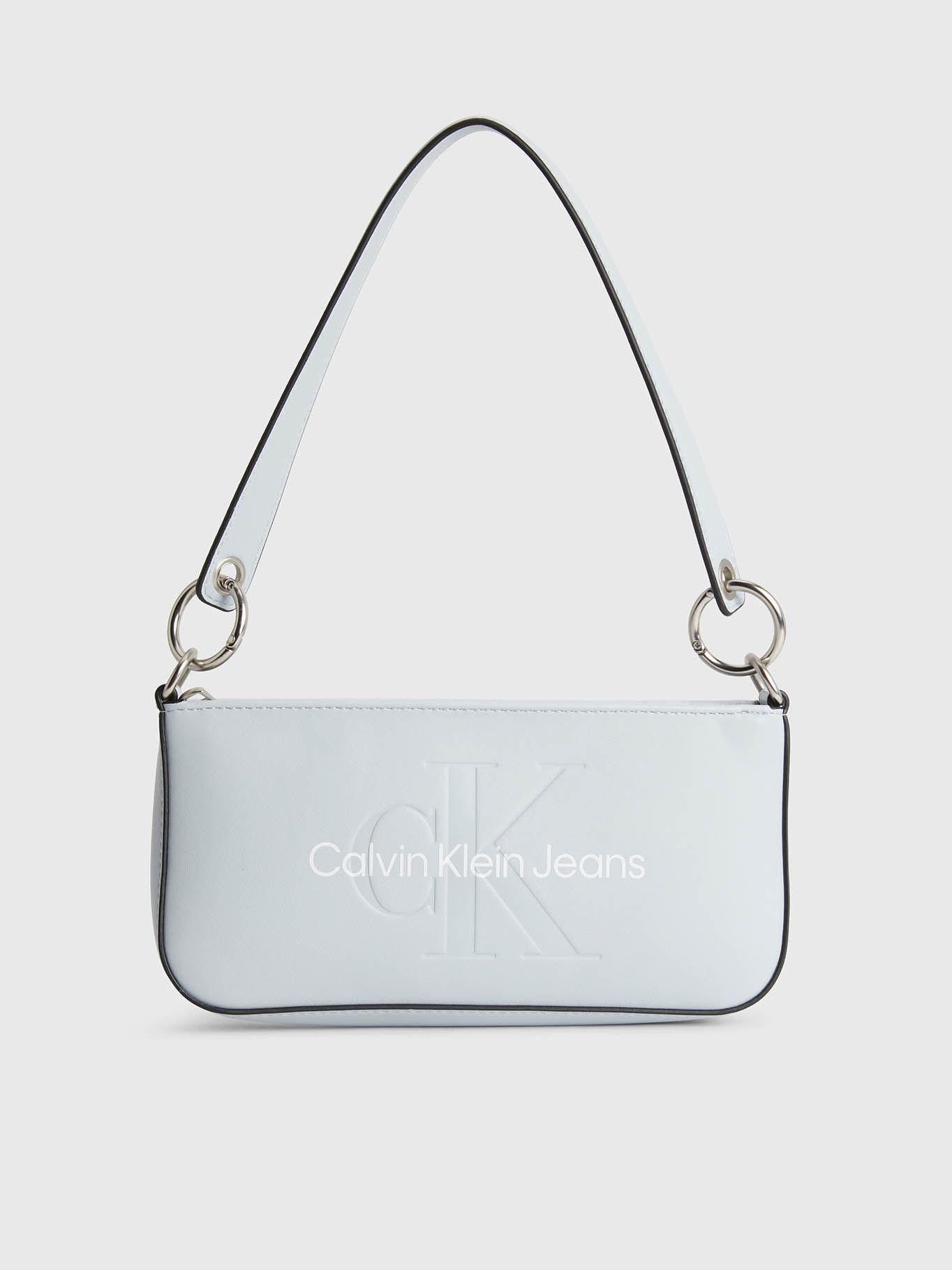 Bolso de hombro Blanco Calvin Klein-0