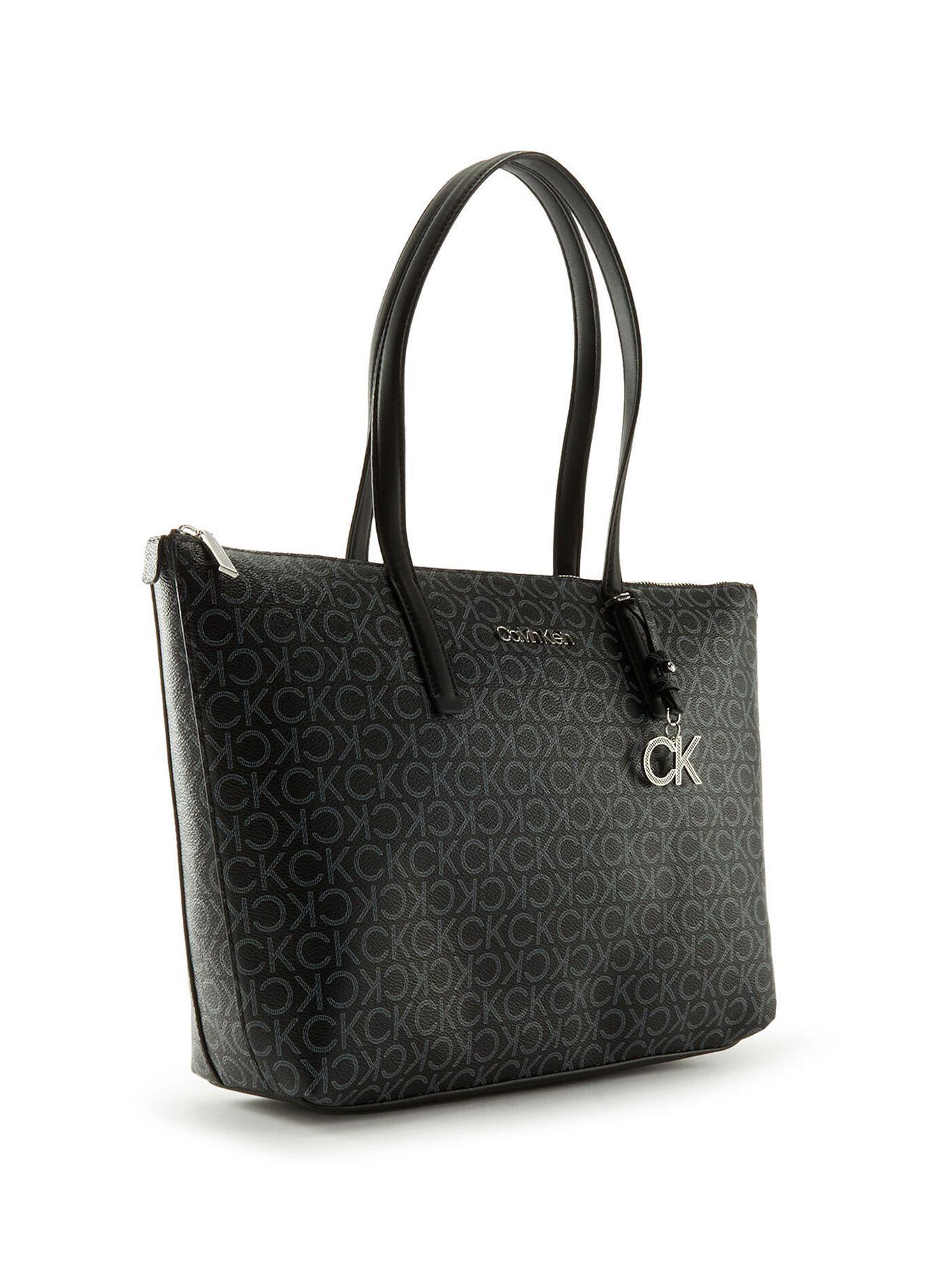 Cartera Tote CK Must Mono Negro Calvin Klein-1