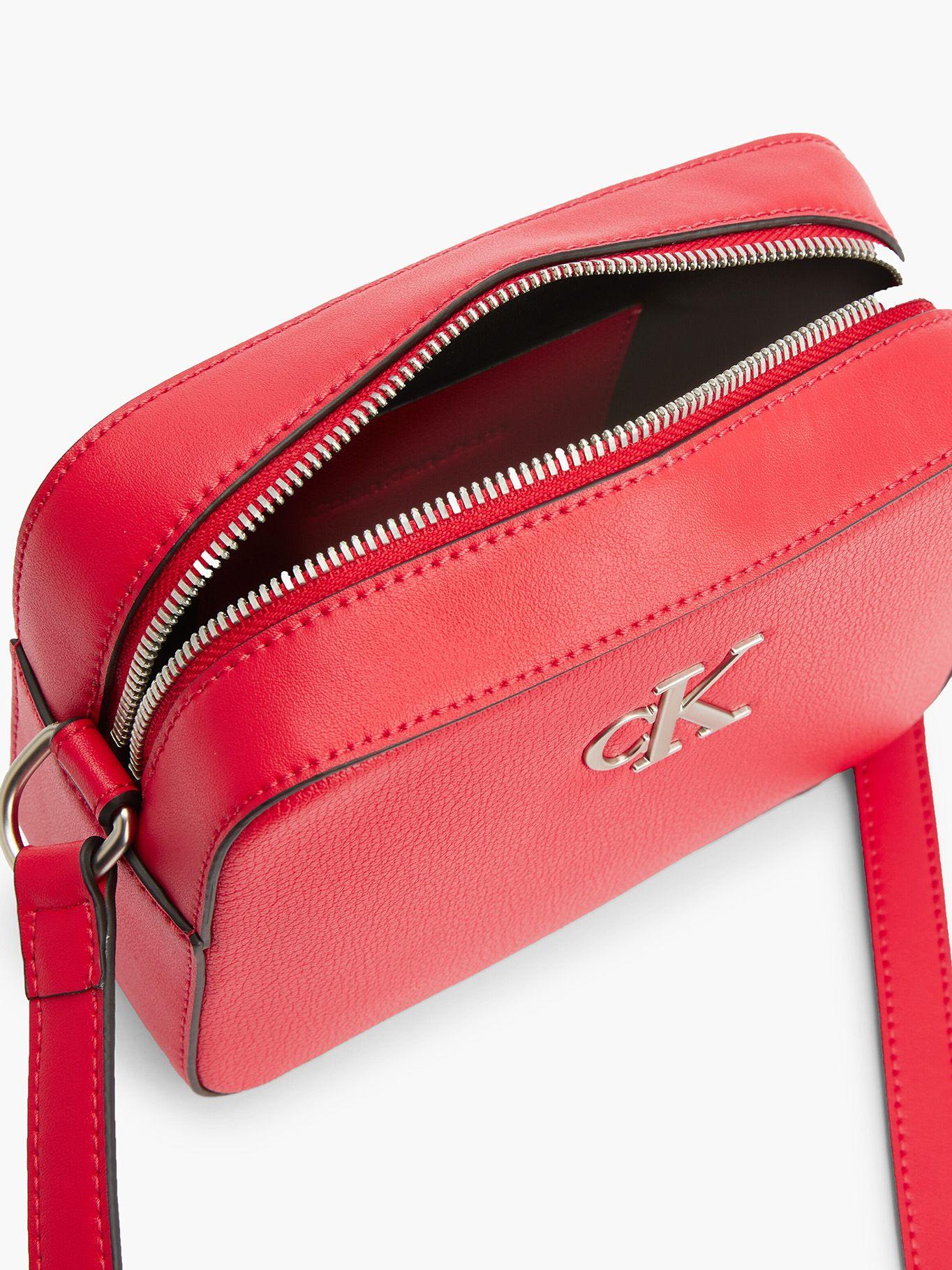 Cartera Minimal Monogram Rojo Calvin Klein-2