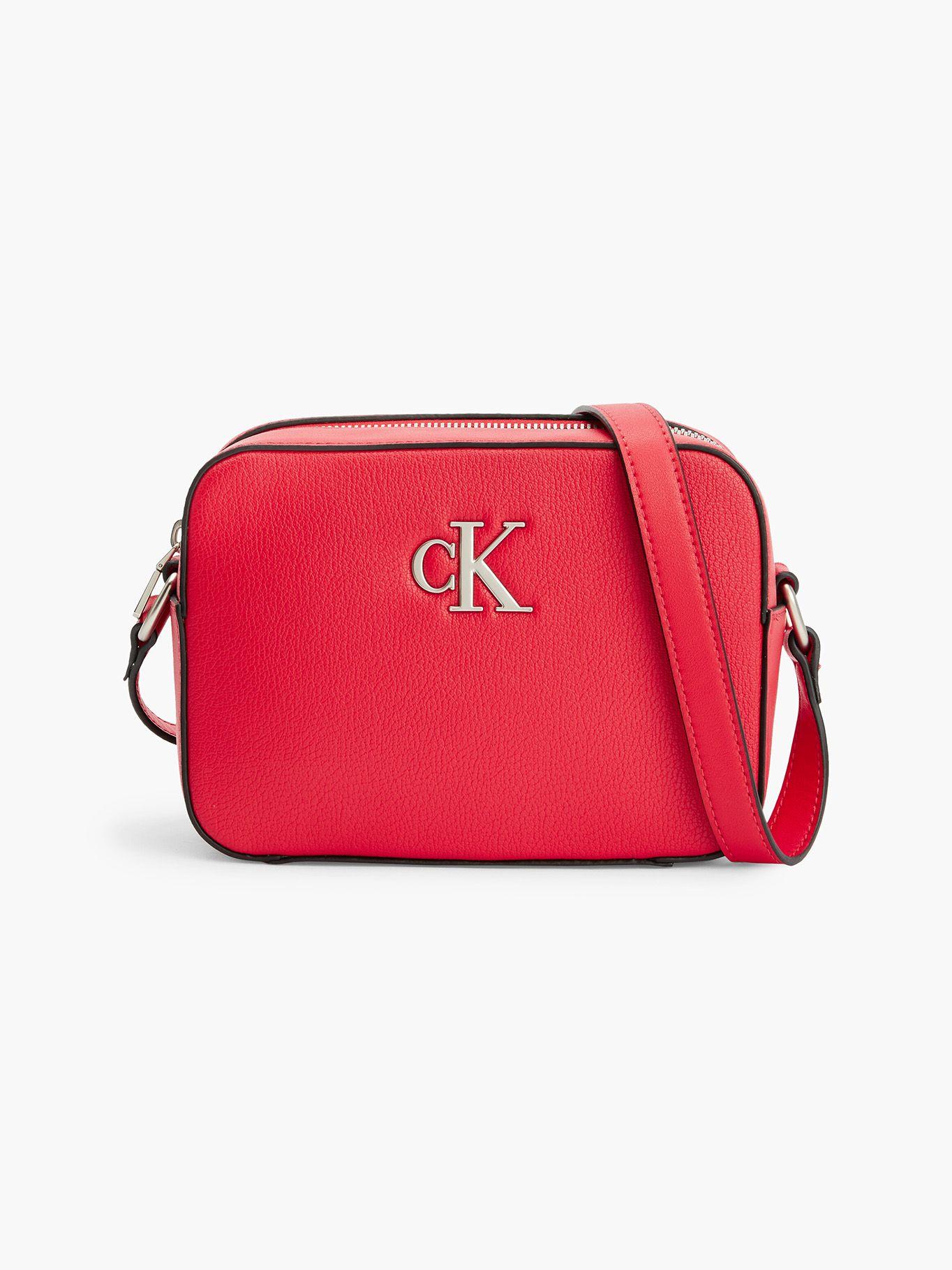 Cartera Minimal Monogram Rojo Calvin Klein-0