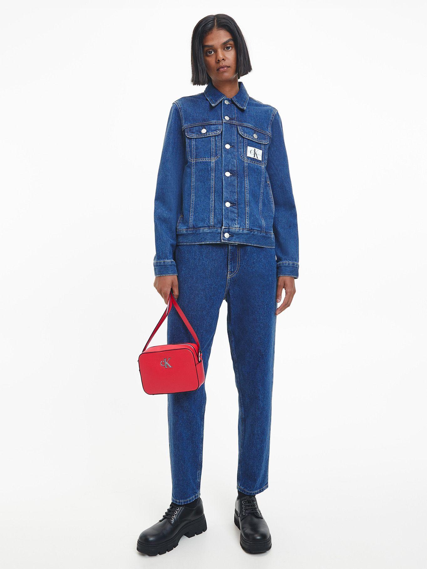 Cartera Minimal Monogram Rojo Calvin Klein-4