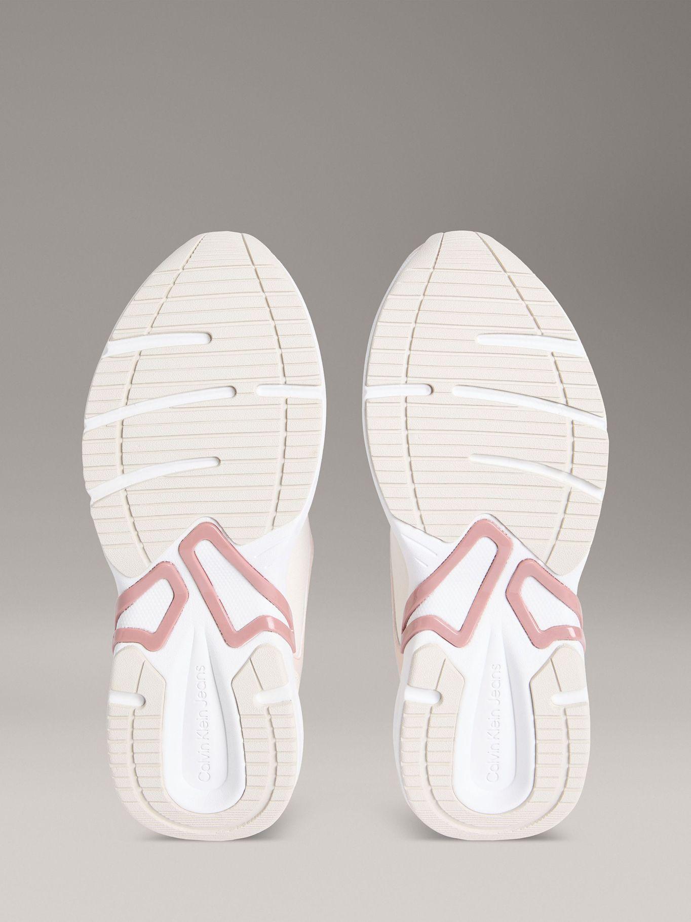 Zapatillas de Cuero Retro Rosado Calvin Klein-3