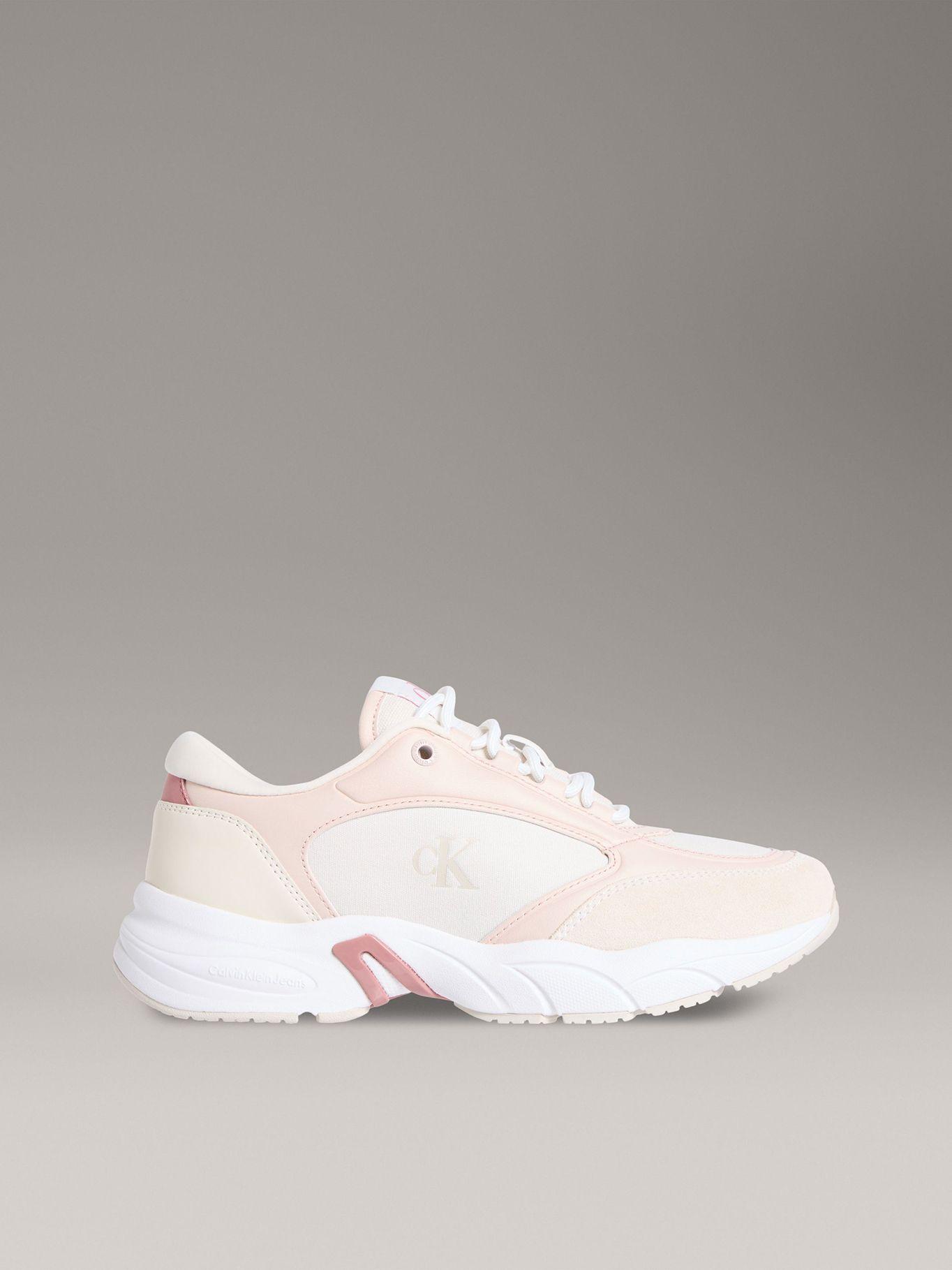 Zapatillas de Cuero Retro Rosado Calvin Klein-4