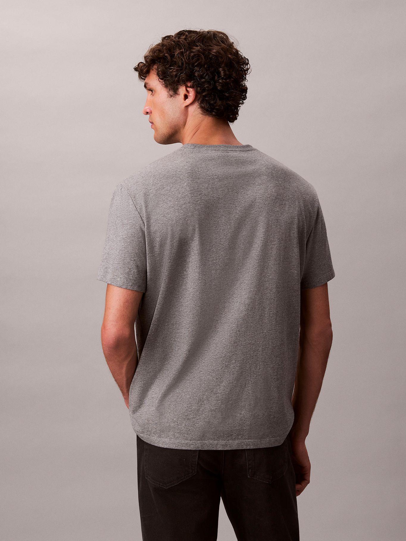 Polera Hero Monologo Gris Calvin Klein-2