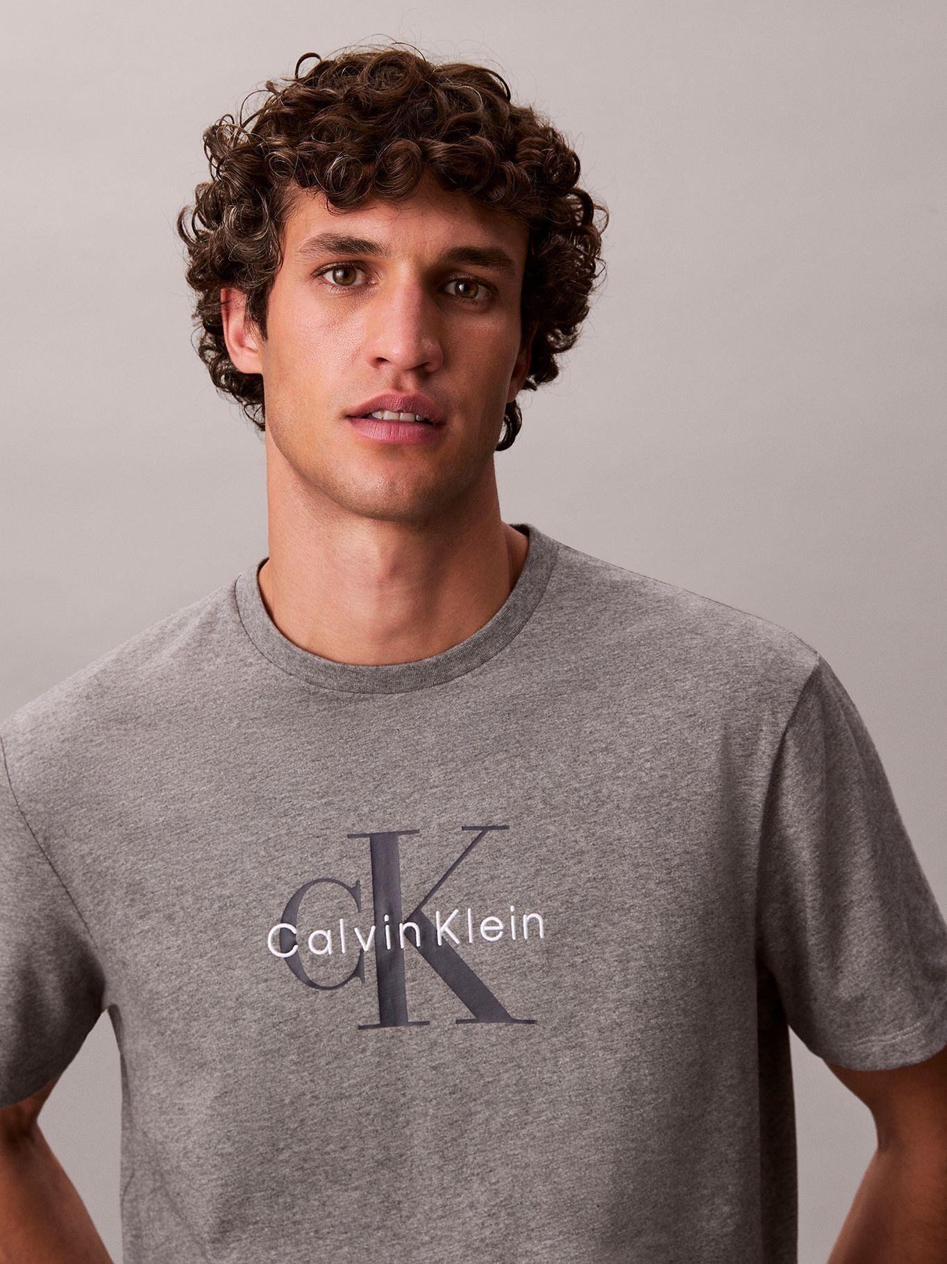 Polera Hero Monologo Gris Calvin Klein-4