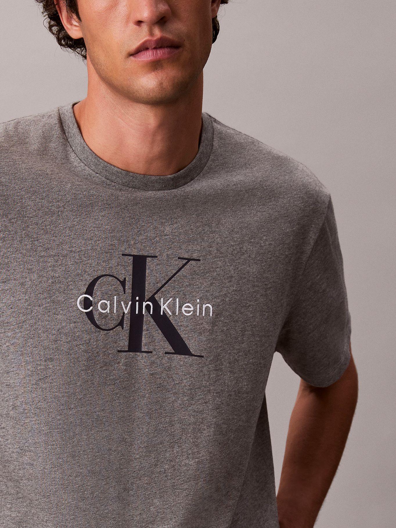 Polera Hero Monologo Gris Calvin Klein-5