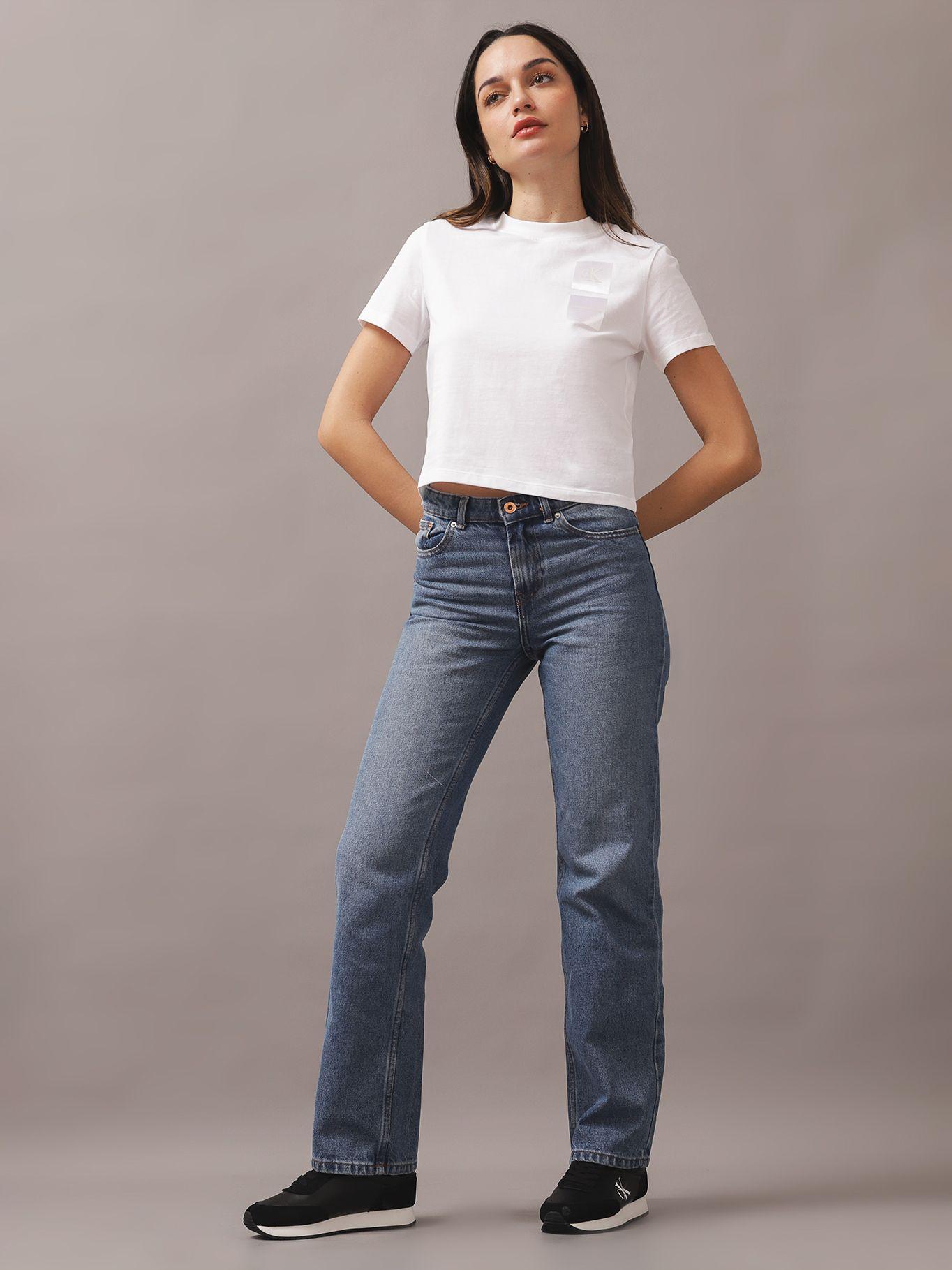 Polera Satin Boxes Baby Blanco Calvin Klein-1