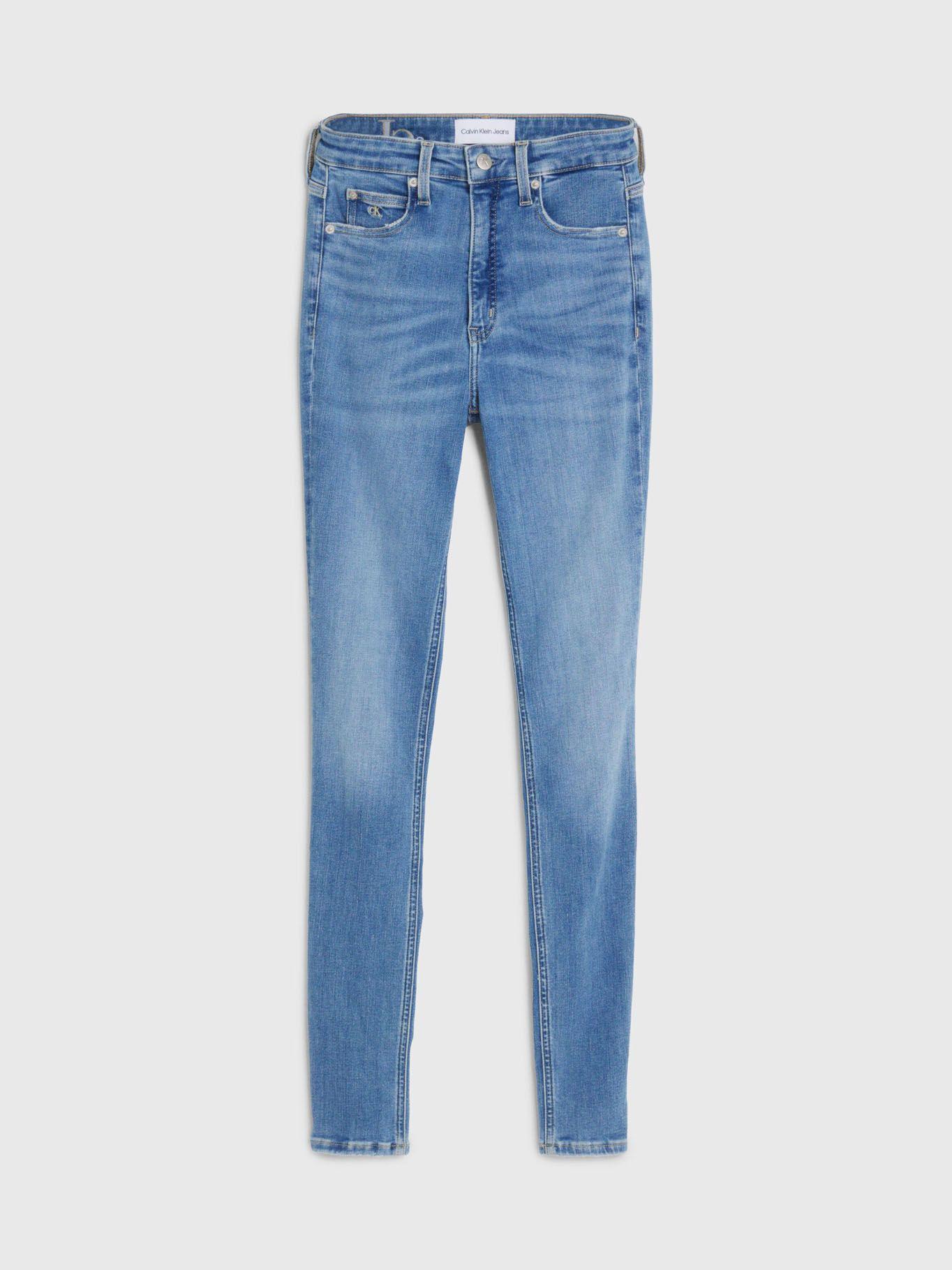 Jeans High Rise Skinny Azul 626 Calvin Klein-4