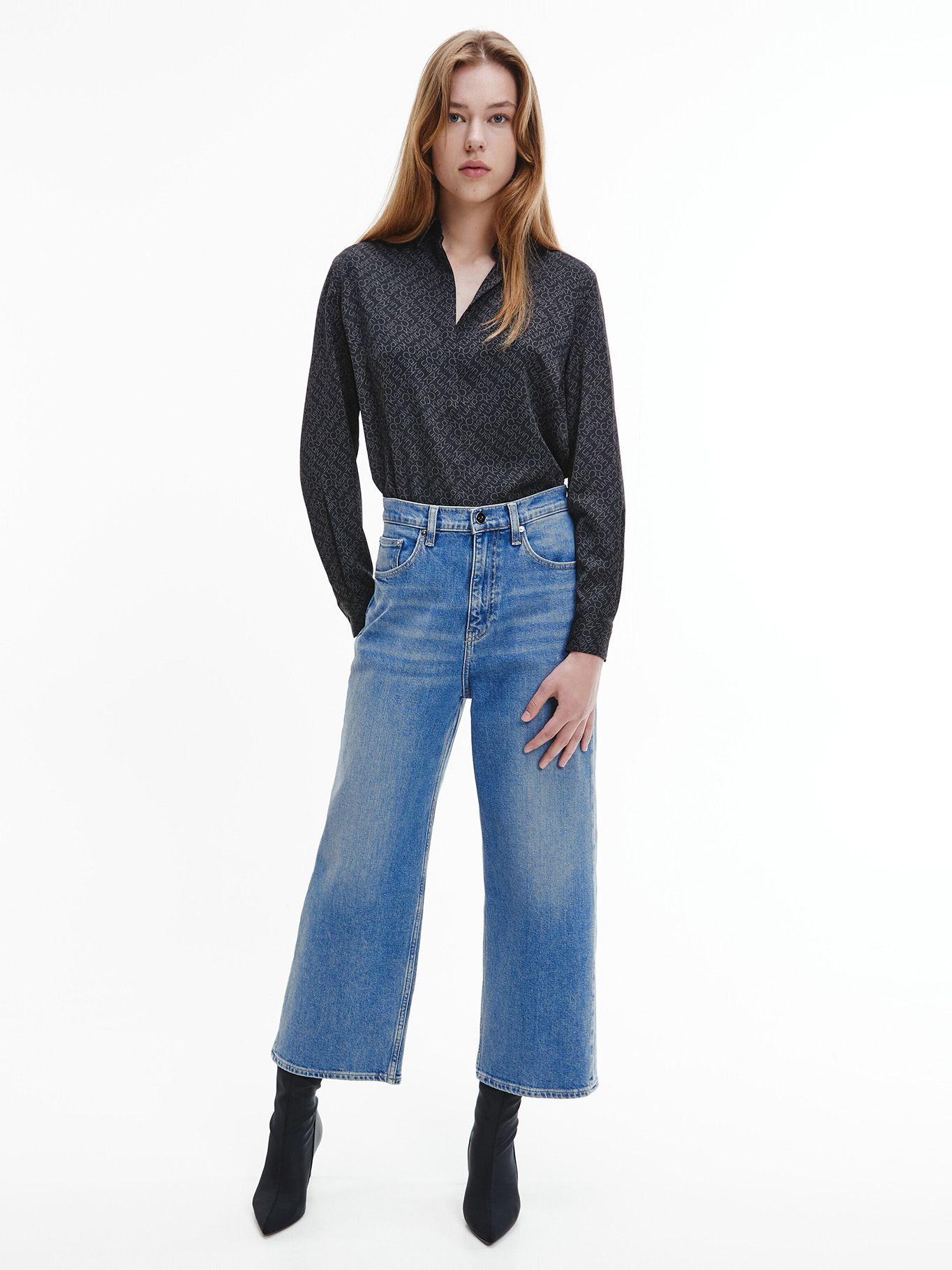 Camisa Recycled Relaxed Negro Calvin Klein-1
