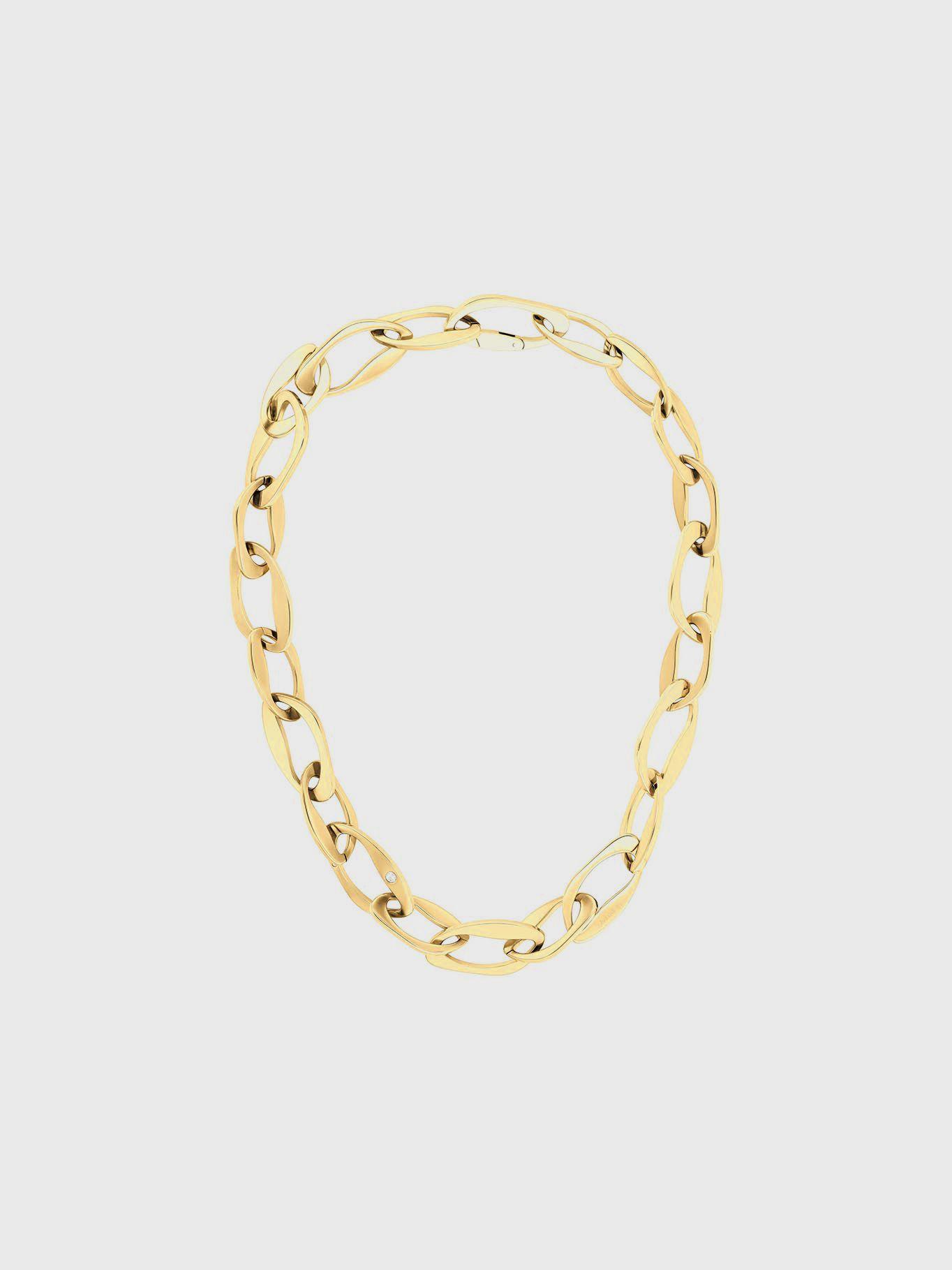 Collar de Eslabones Organic Shape Dorado Calvin Klein-0