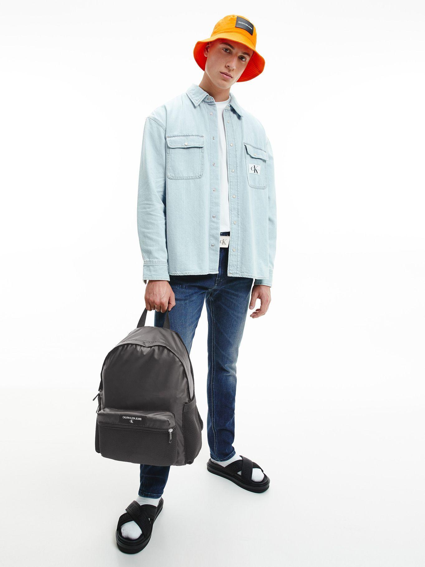 Mochila Campus 43 Negro Calvin Klein-4