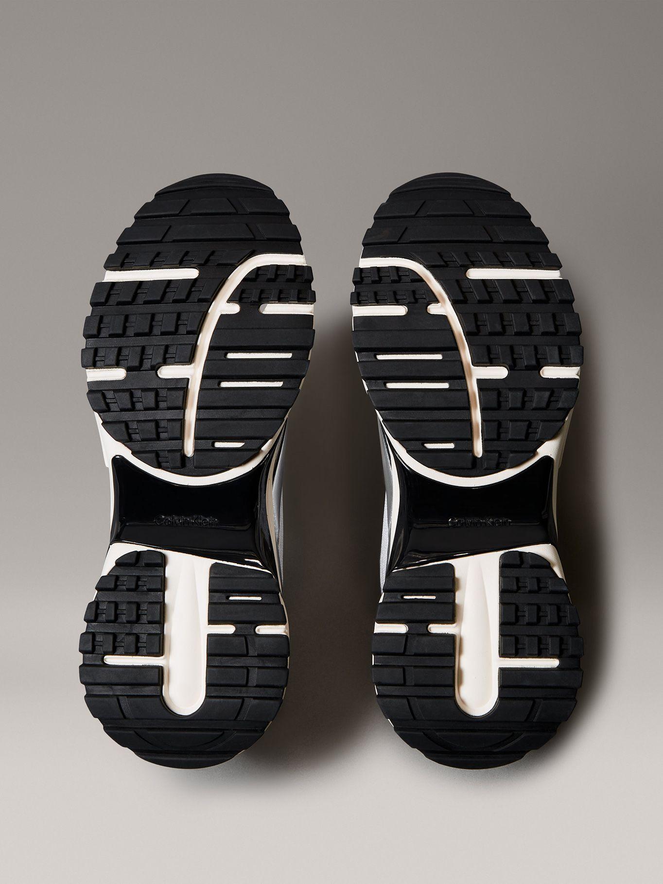 Zapatillas Runner Laceup Plateado Calvin Klein Hombre-3