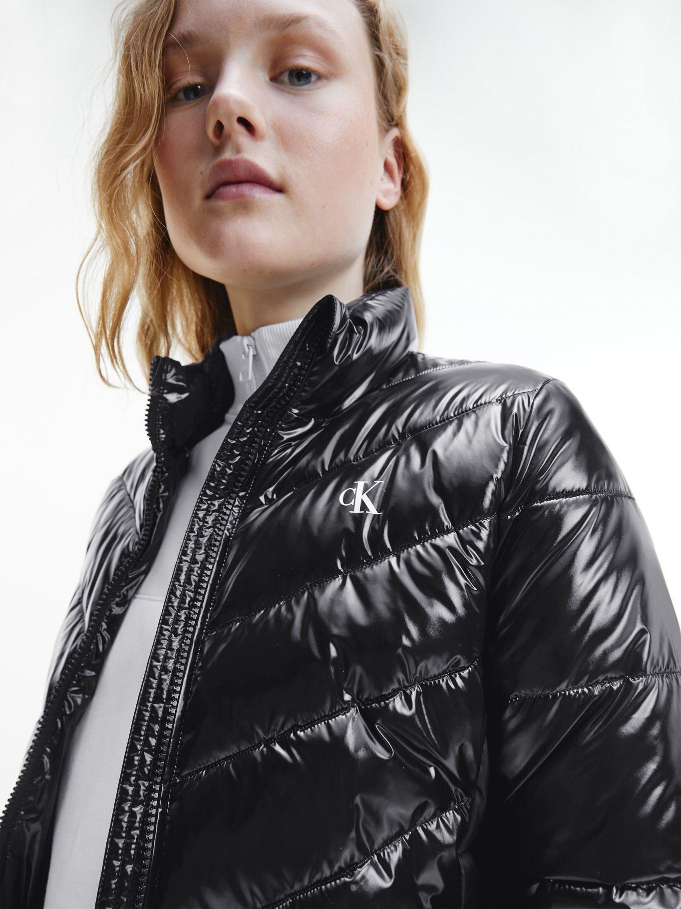 Parka Glossy Padded Negro Calvin Klein-2