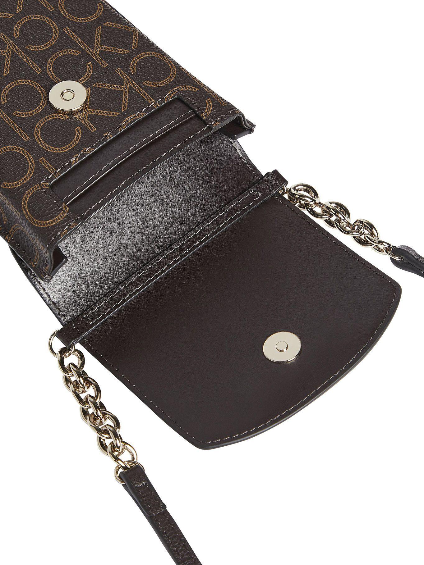 Bolso para Celular Ck Must Café Calvin Klein-2
