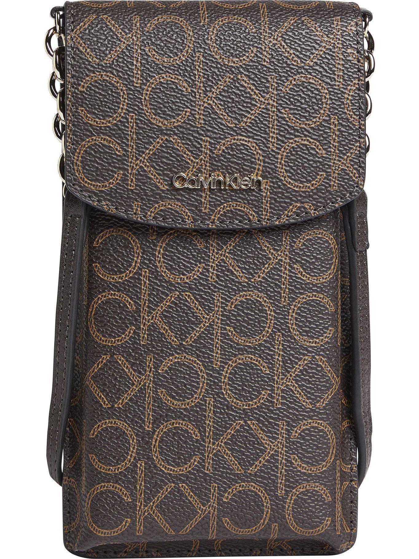 Bolso para Celular Ck Must Café Calvin Klein-0
