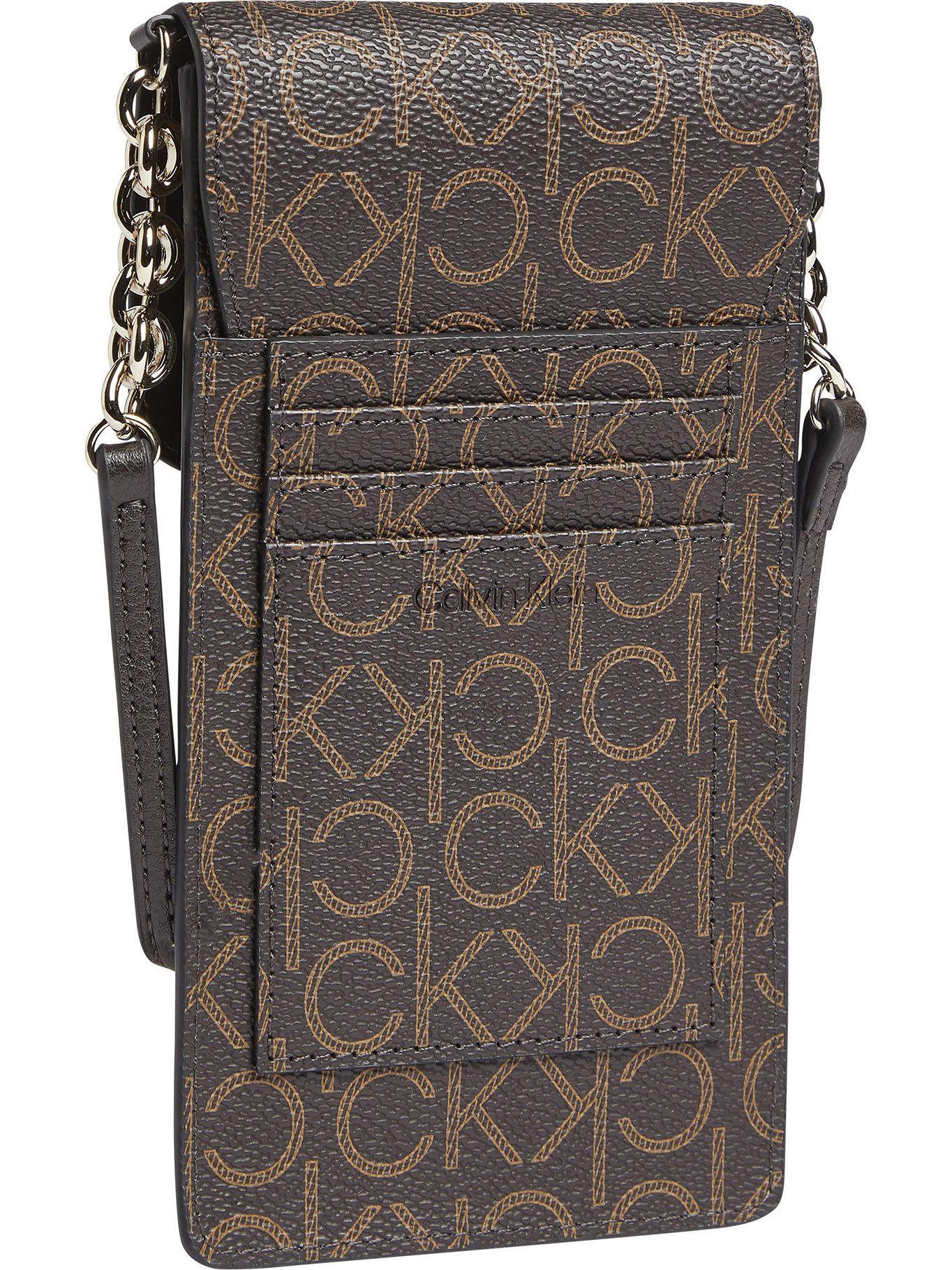 Bolso para Celular Ck Must Café Calvin Klein-1