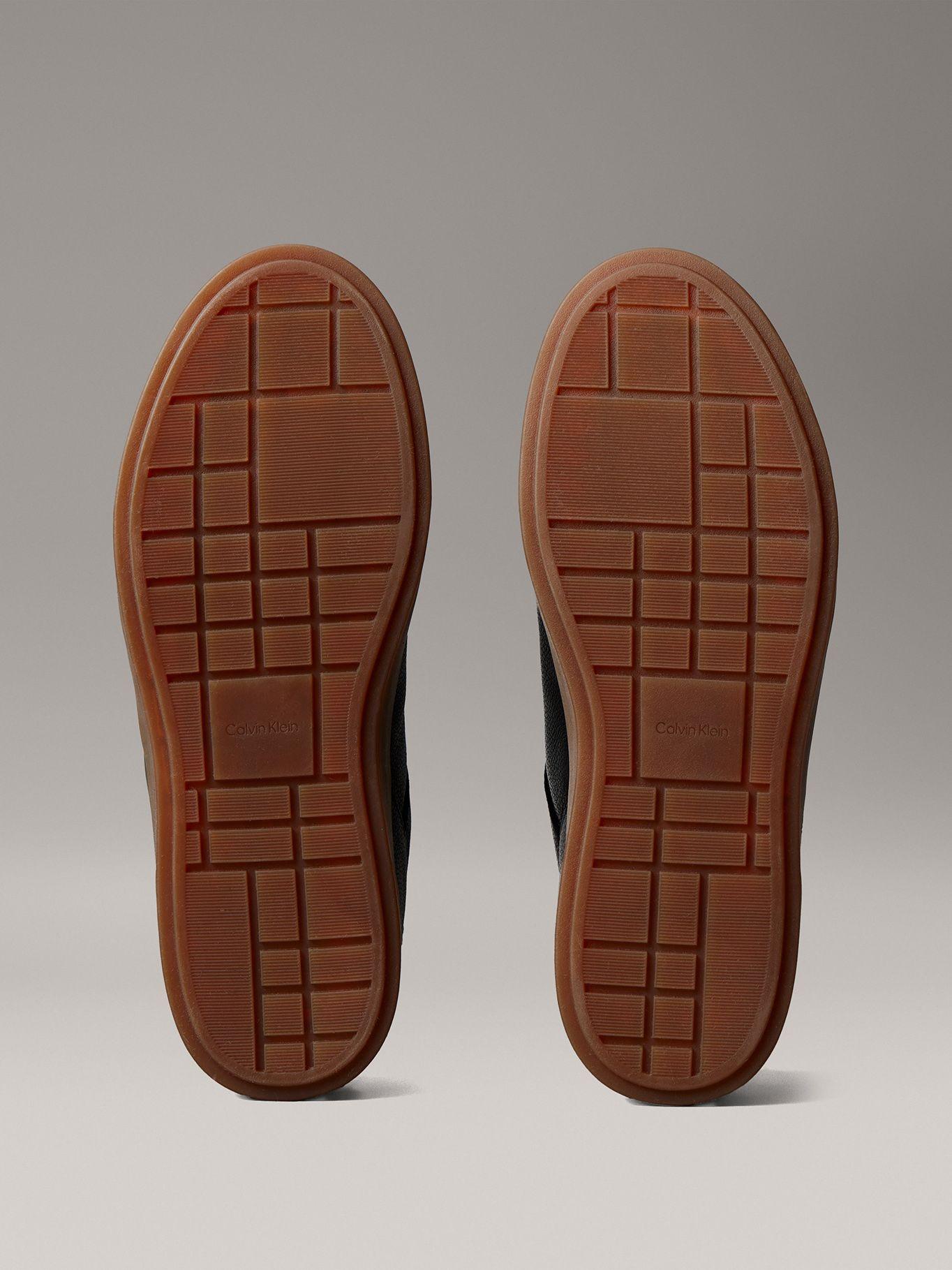 Zapatillas en Texturas Mixtas Negro Calvin Klein-3