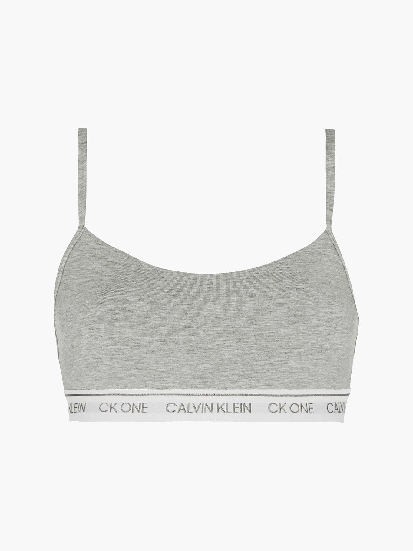 Bralette CK One Cotton Gris 020 Calvin Klein-0