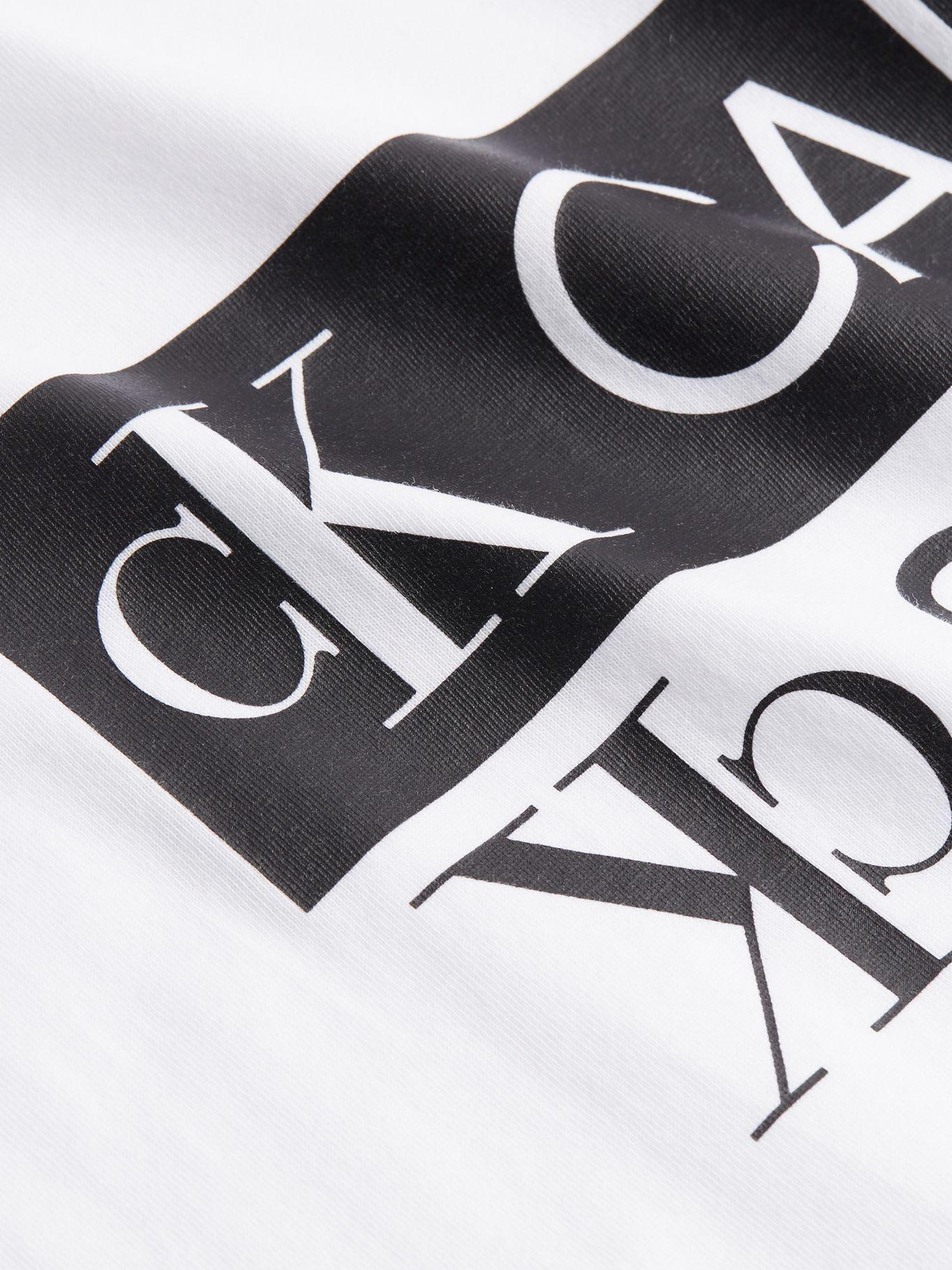 Polera Mirror Logo Blanco Calvin Klein-1