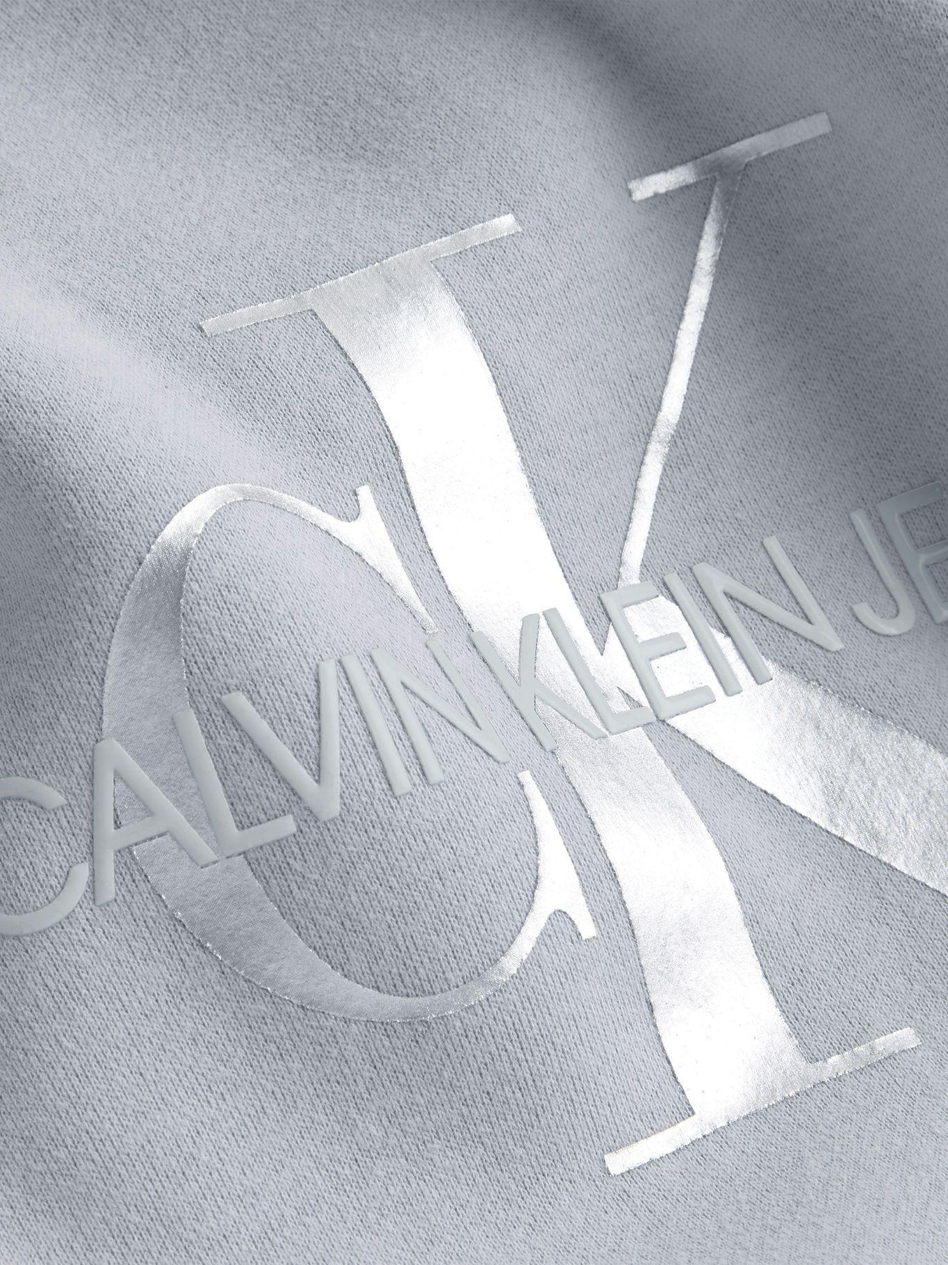 Vestido Glossy Monogram Gris Calvin Klein-1