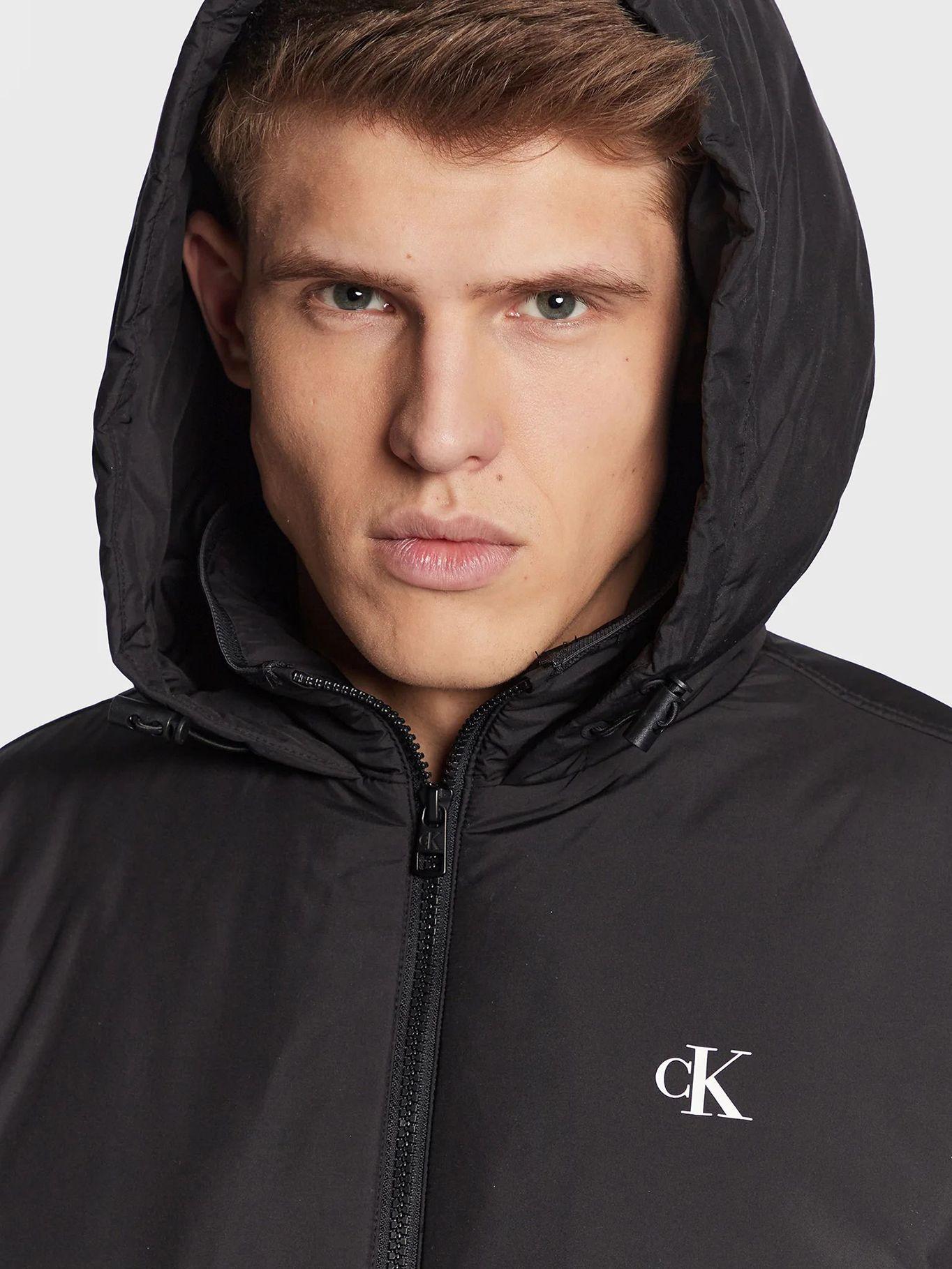 Sudadera con capucha y cierre de cremallera Negro Calvin Klein-3