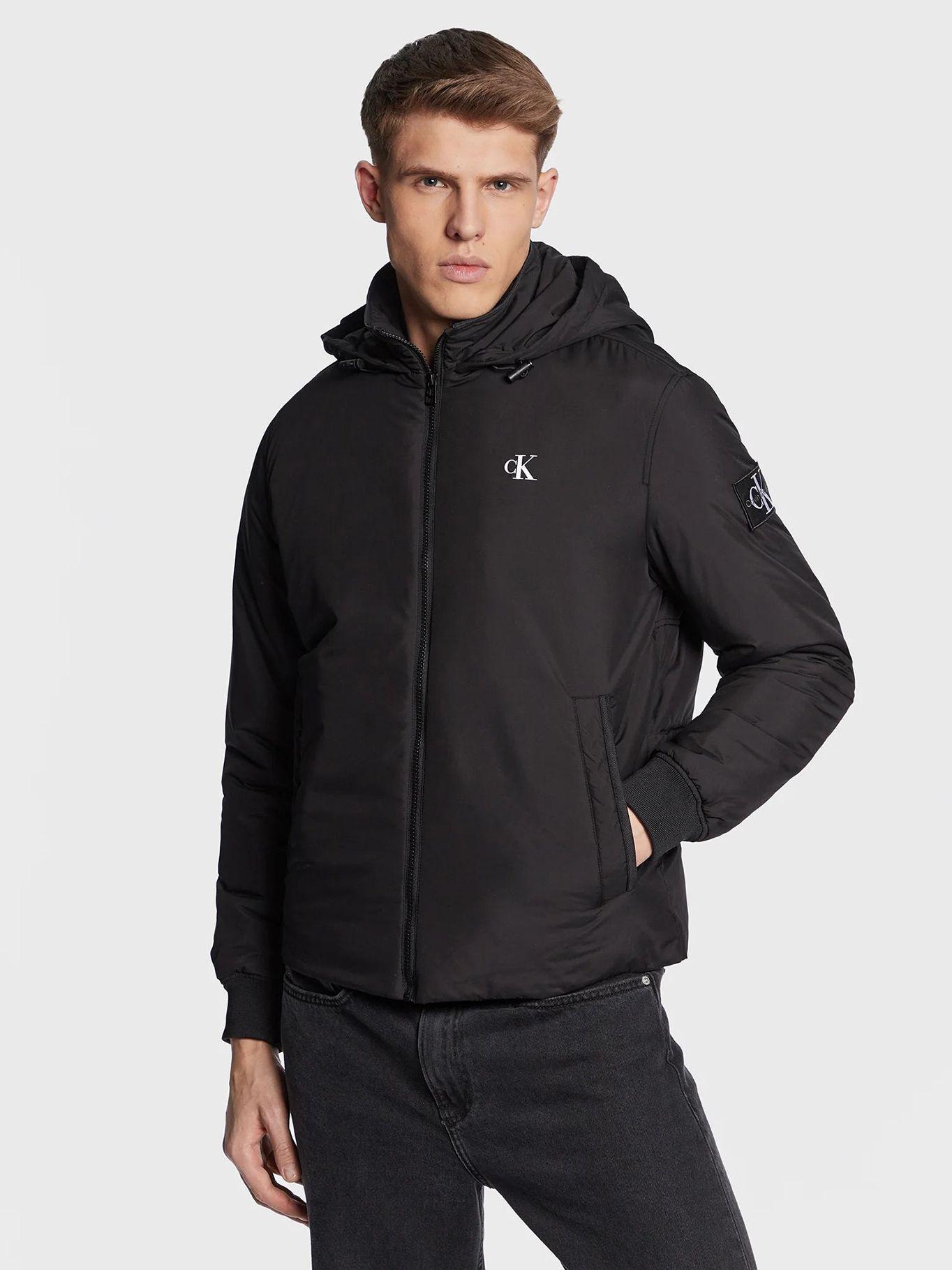 Sudadera con capucha y cierre de cremallera Negro Calvin Klein-0