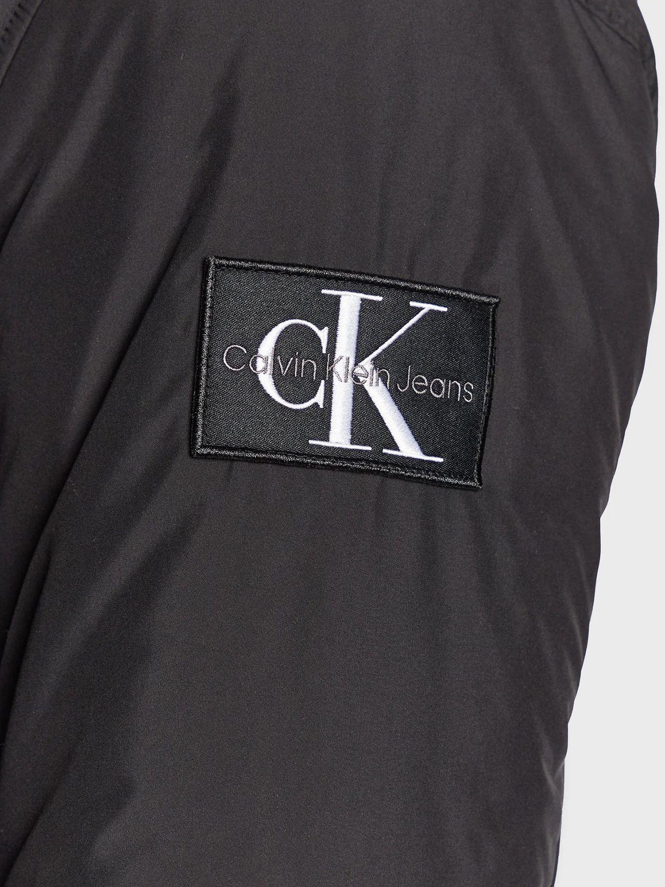 Sudadera con capucha y cierre de cremallera Negro Calvin Klein-4