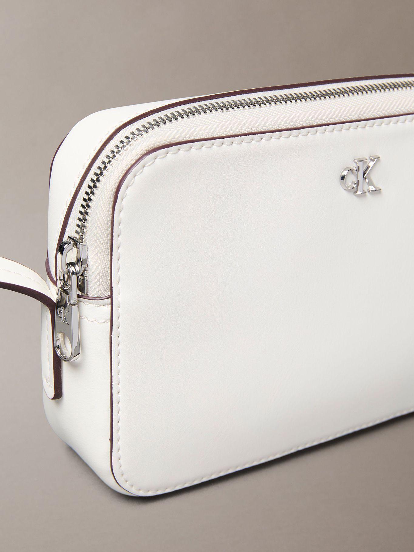 Bandolera De Herraje Logo Monograma Blanco Calvin Klein-4