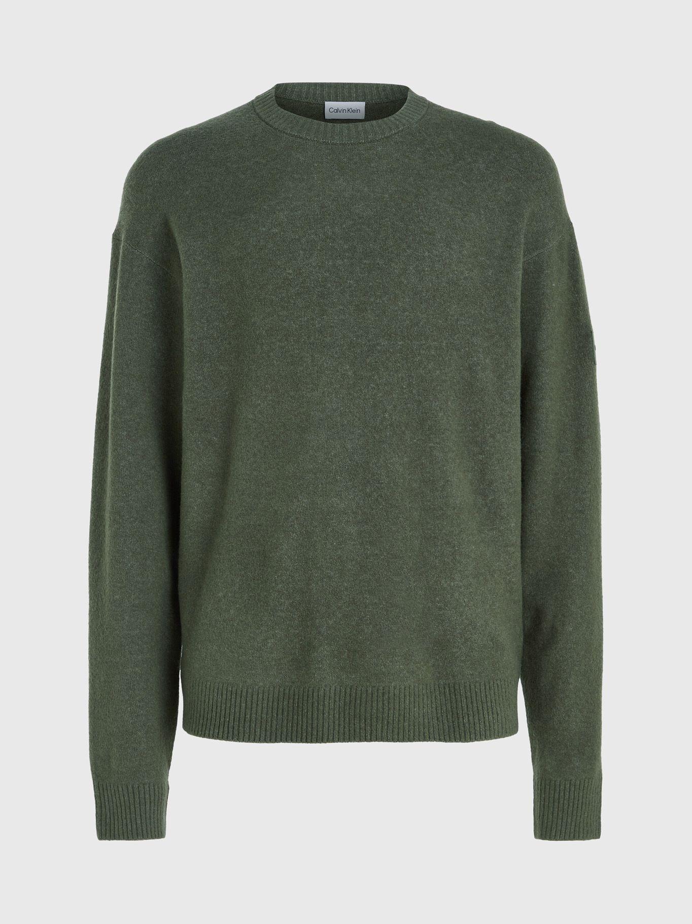 Sweater Lycra Blend Verde Calvin Klein-4