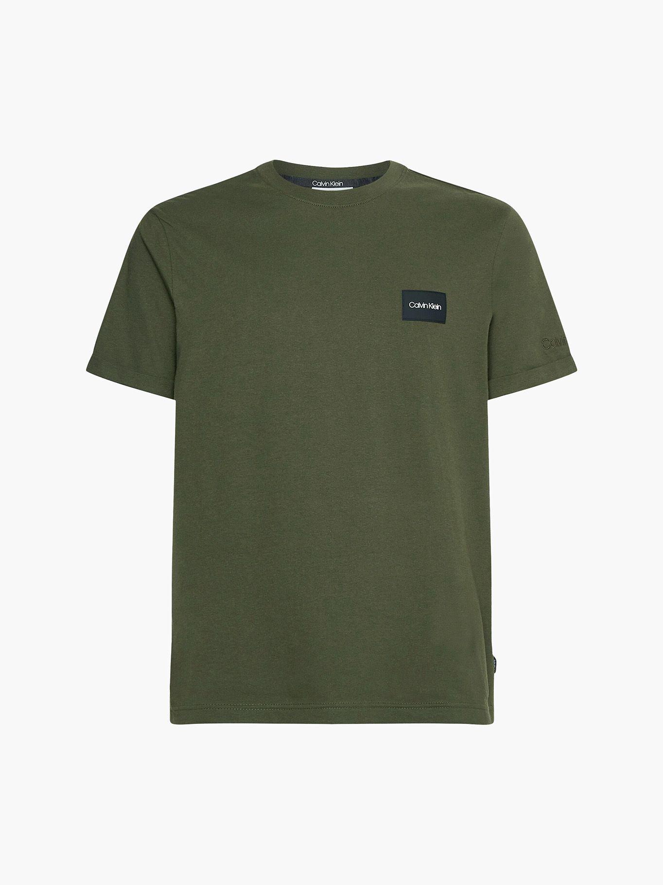 Polera Turn-Up Verde Olivo Calvin Klein-4