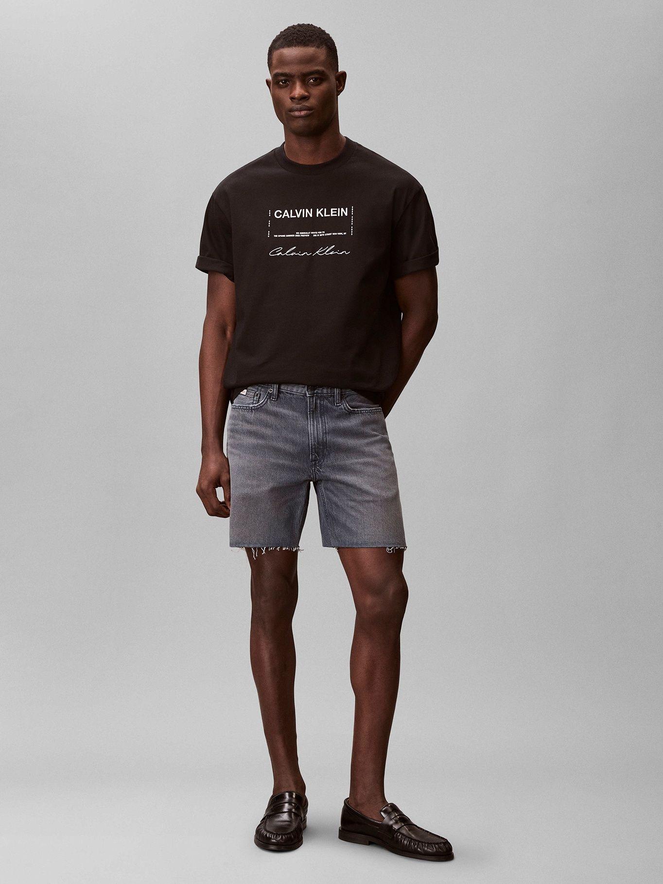 Short Clásico Gris Calvin Klein-1