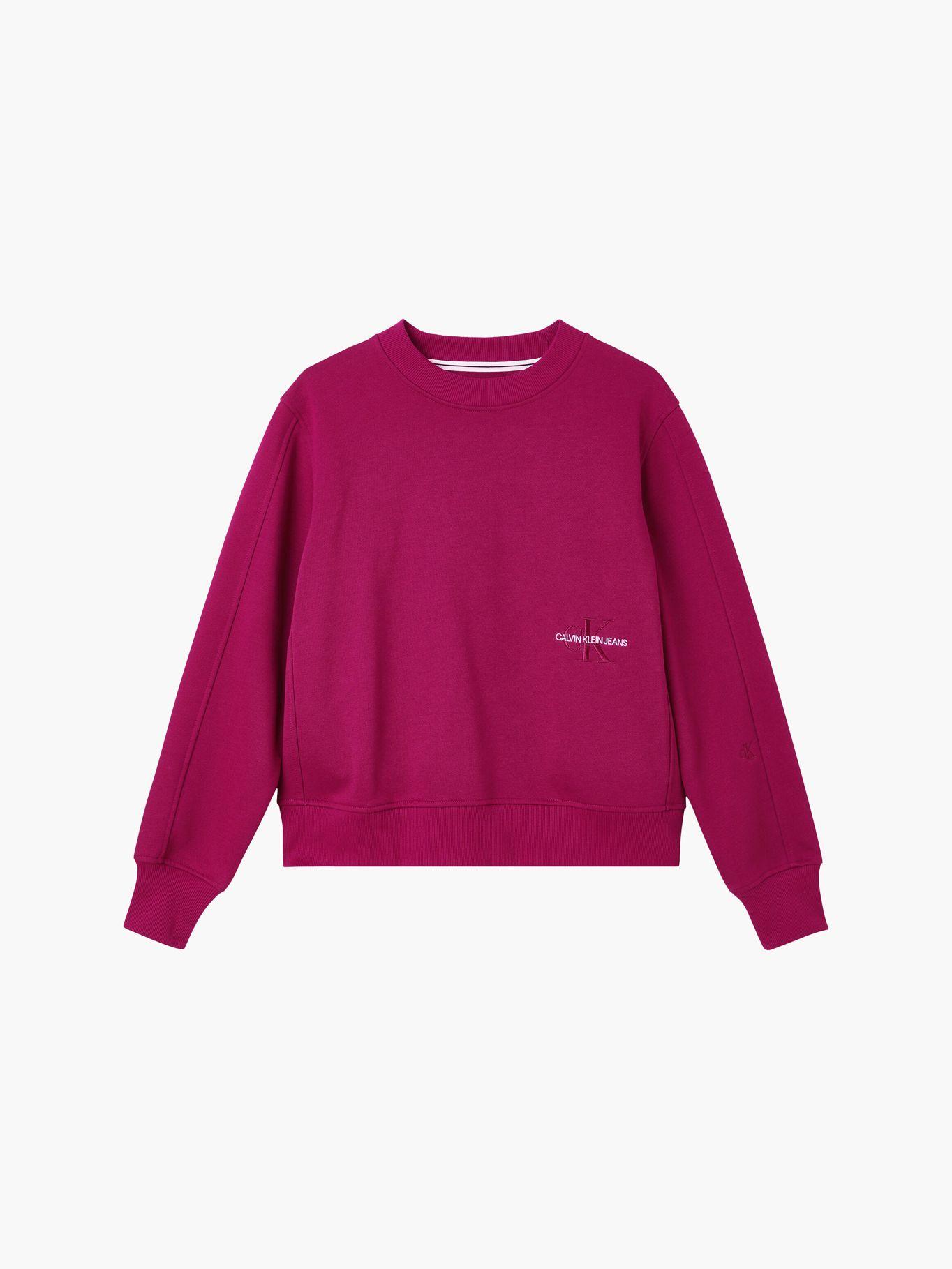 Polerón Off Placed Fucsia Calvin Klein Mujer-4