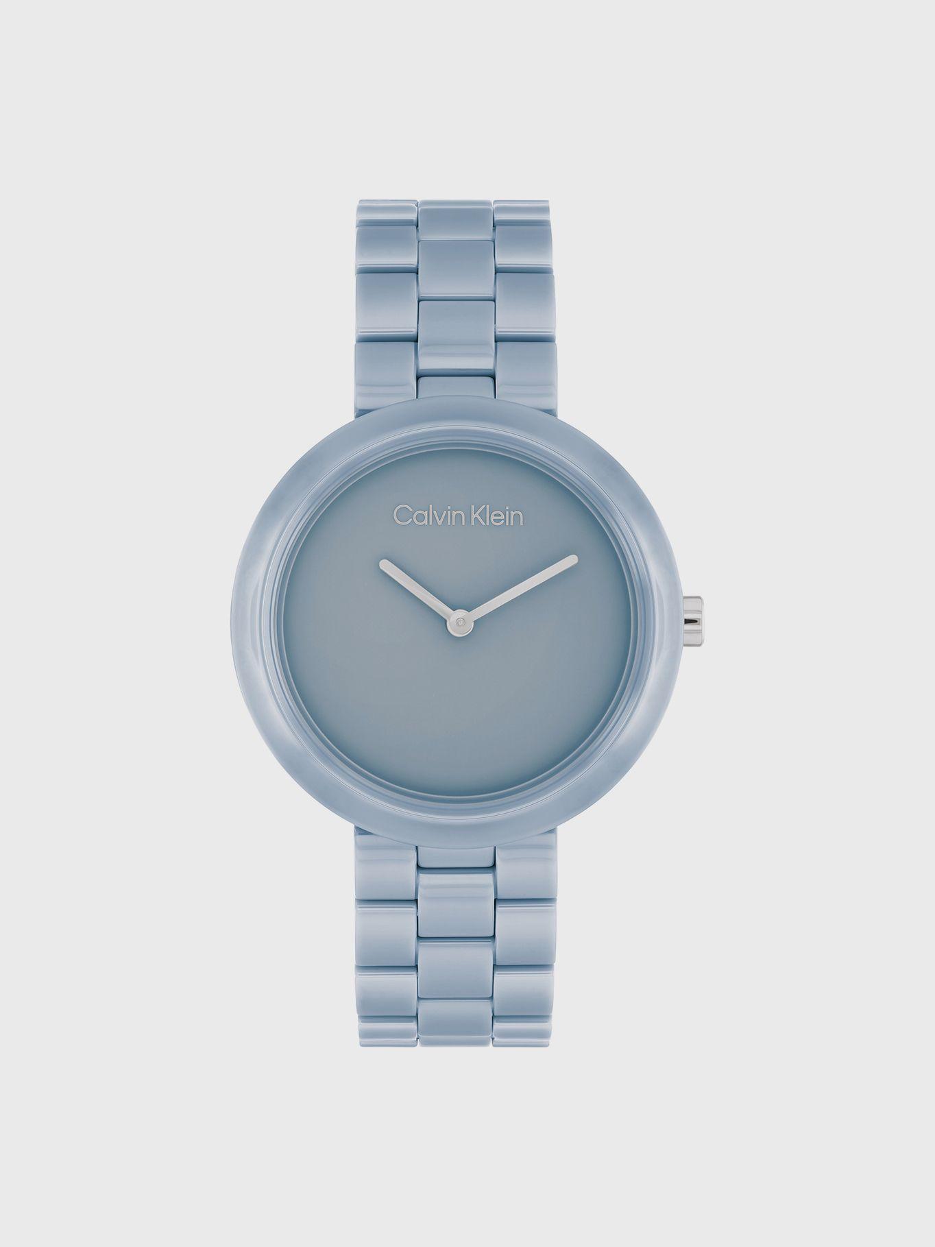 Reloj Monochromatic Ceramic Celeste Calvin Klein-0