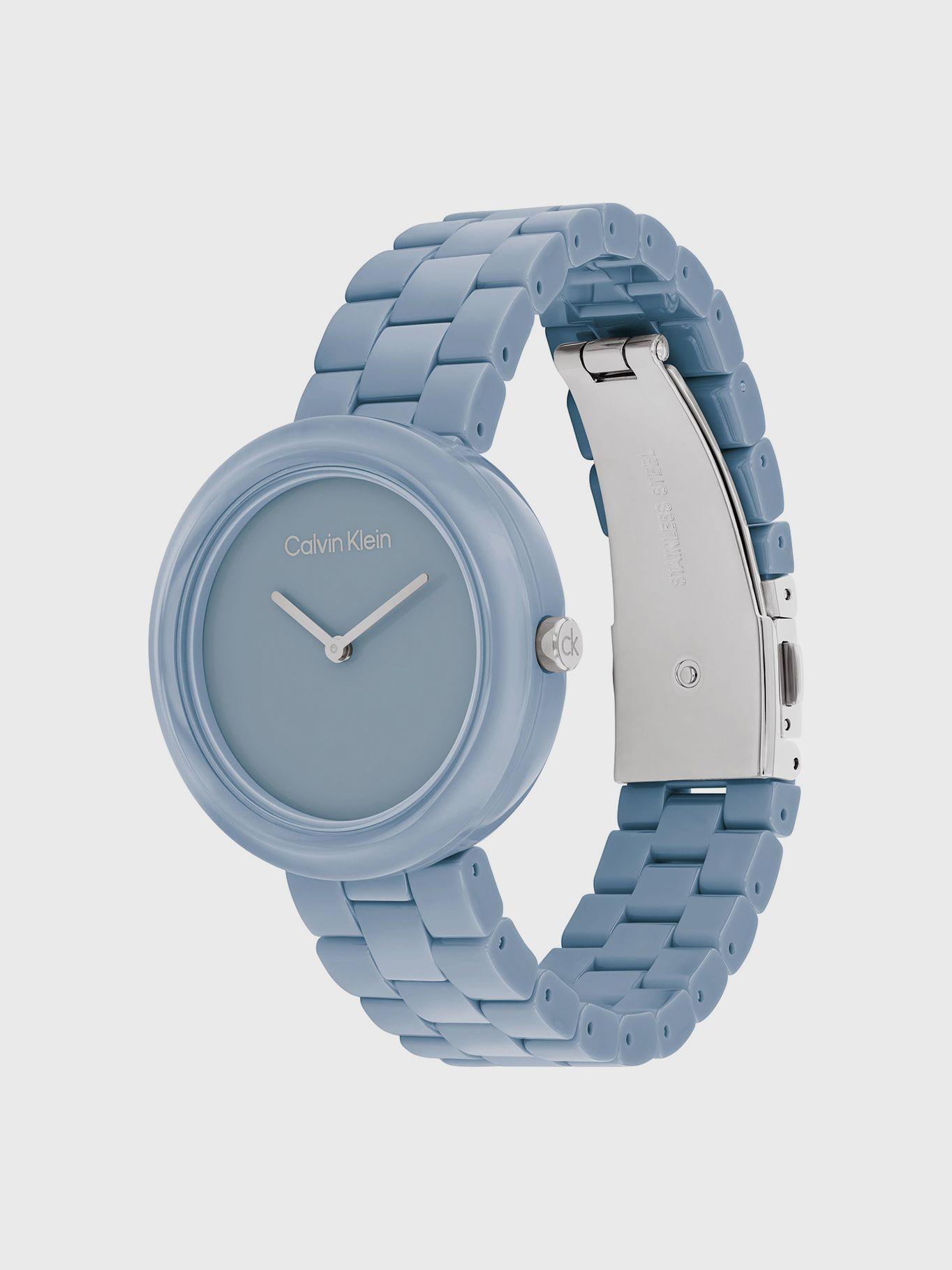 Reloj Monochromatic Ceramic Celeste Calvin Klein-2
